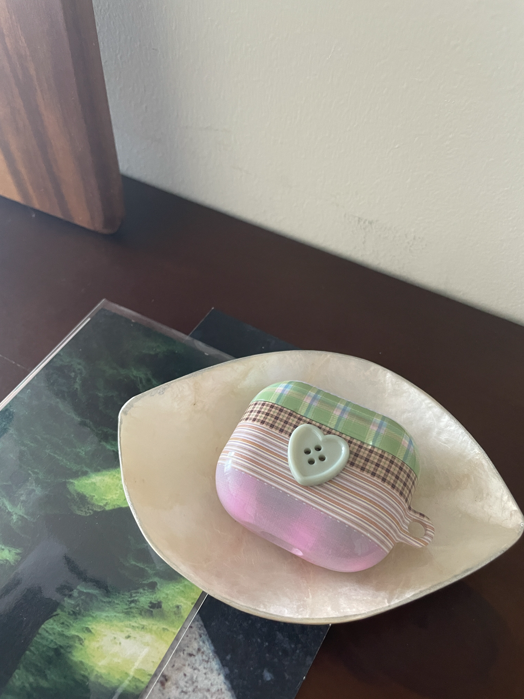 여름방학 button airpod Buds case