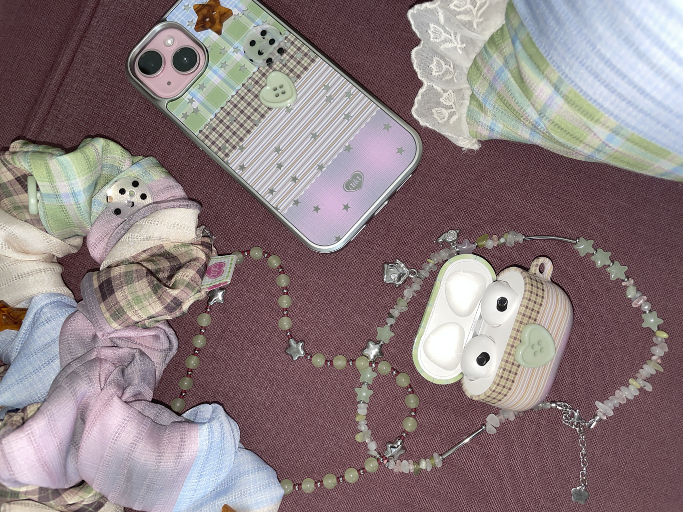 여름방학 (Silver Epoxy) phone-case