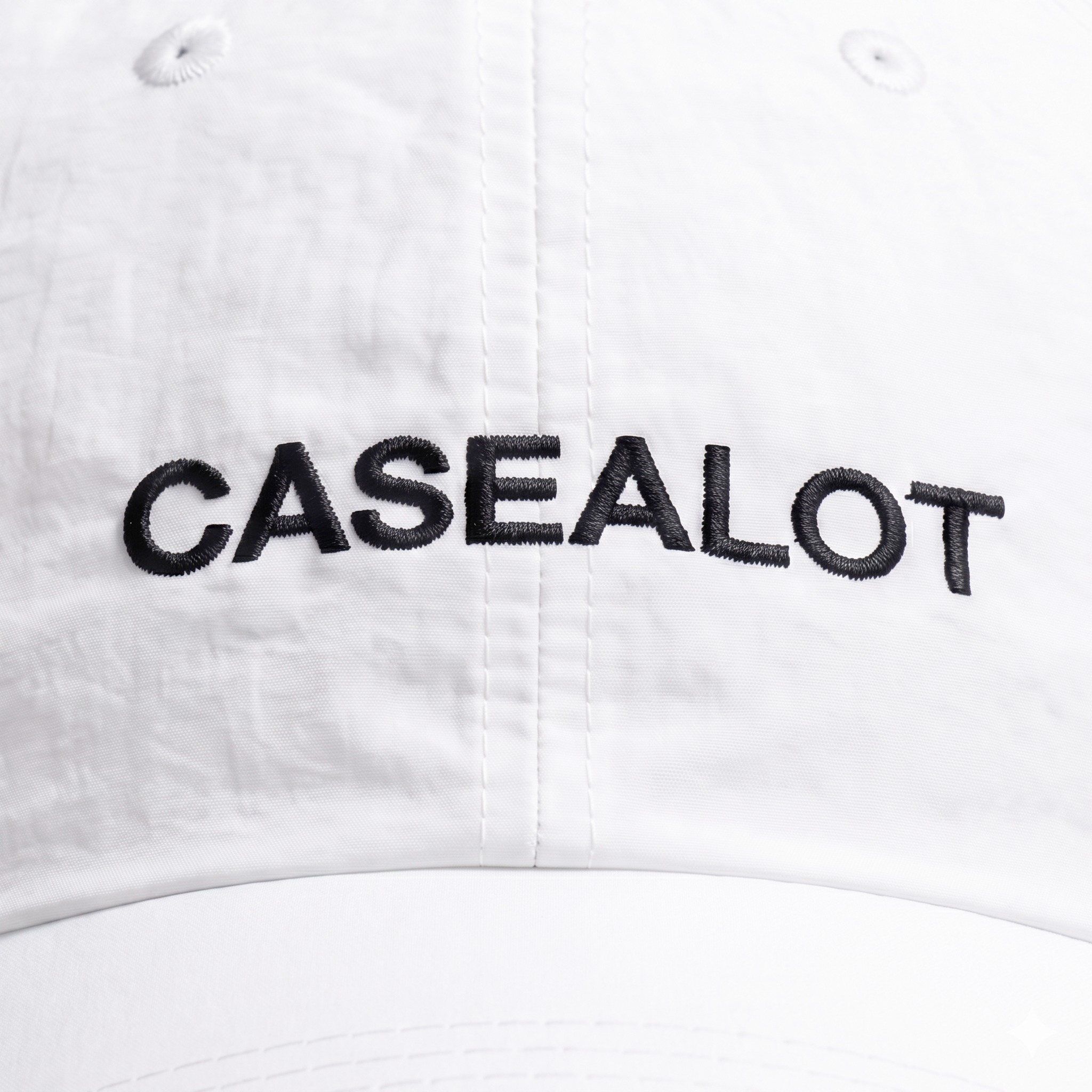 Nylone running cap - White