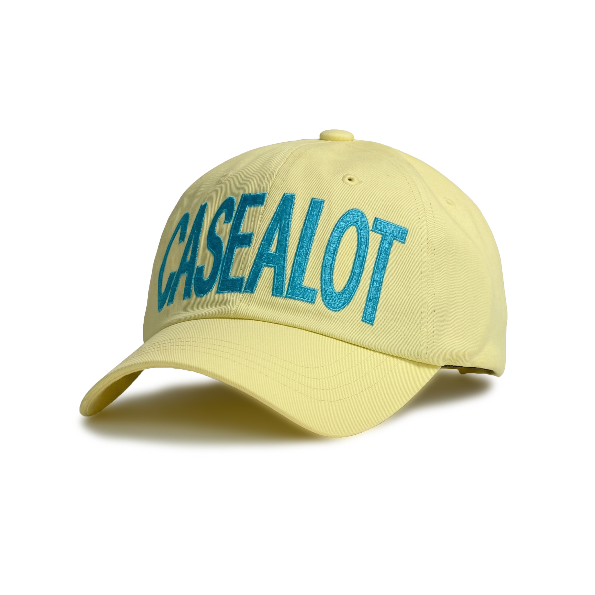 Big logo ball cap - Light yellow