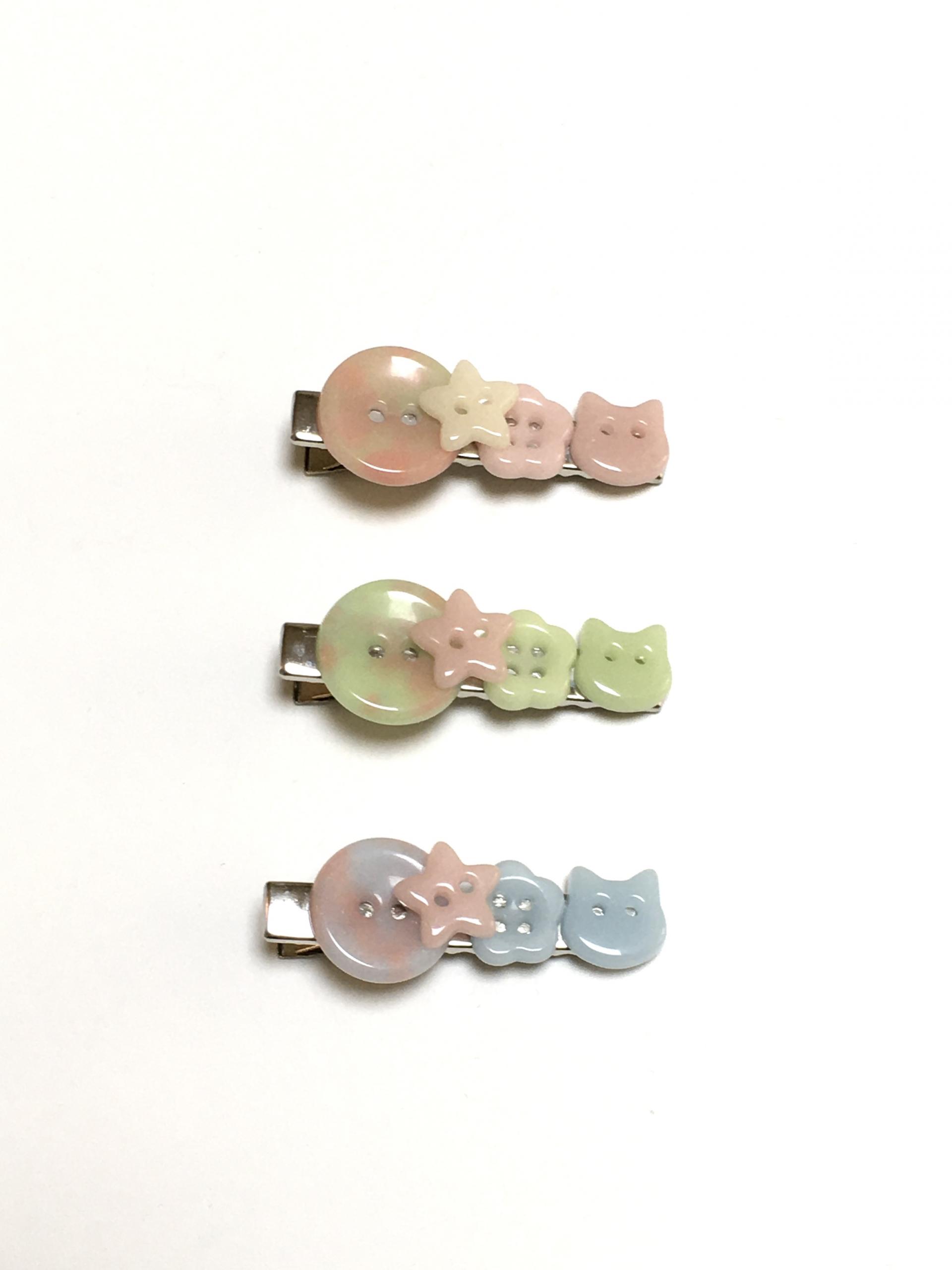 캔디 키티 헤어핀 3 colors