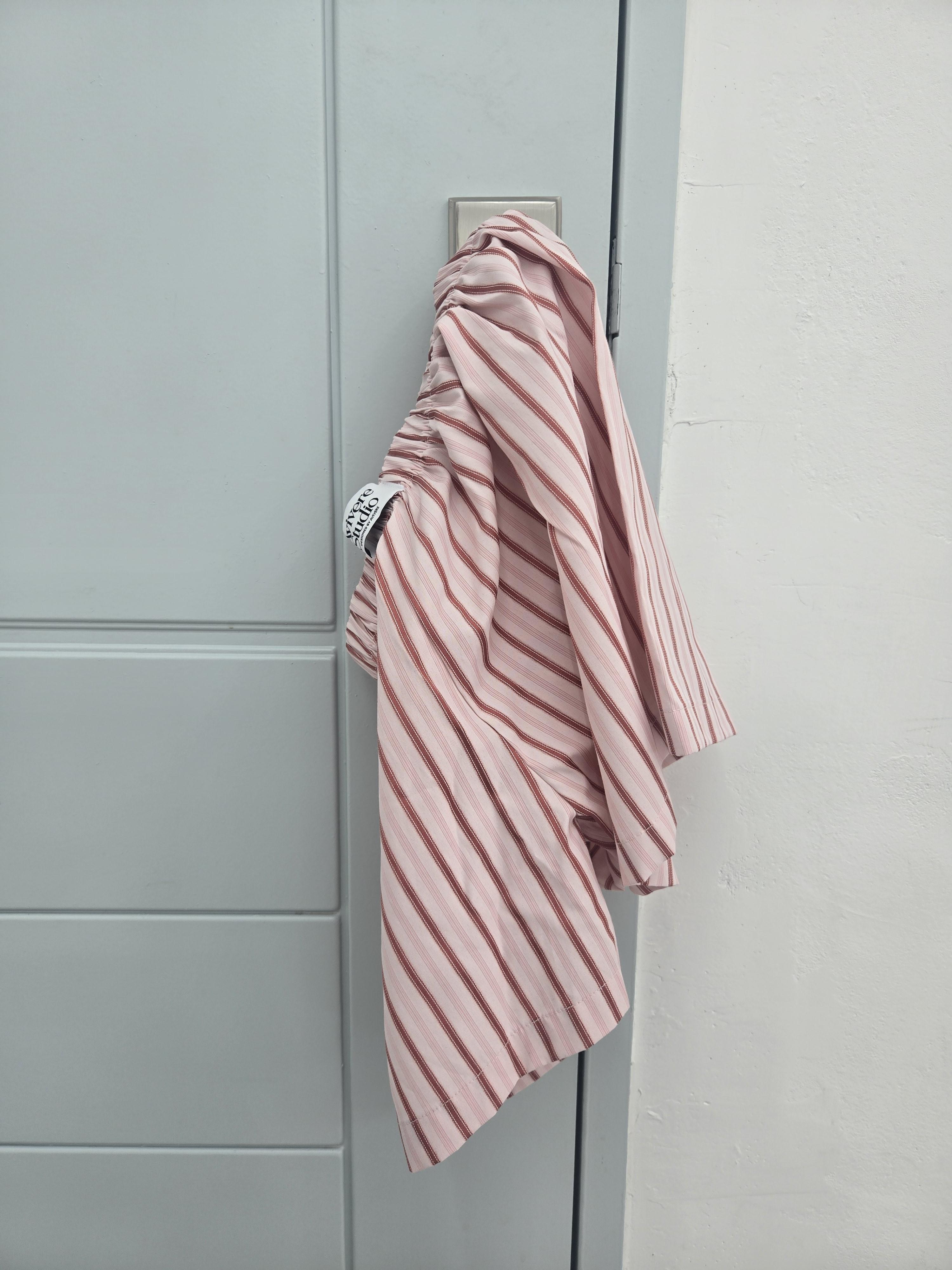 Avivere pajama pants_stripe red pink