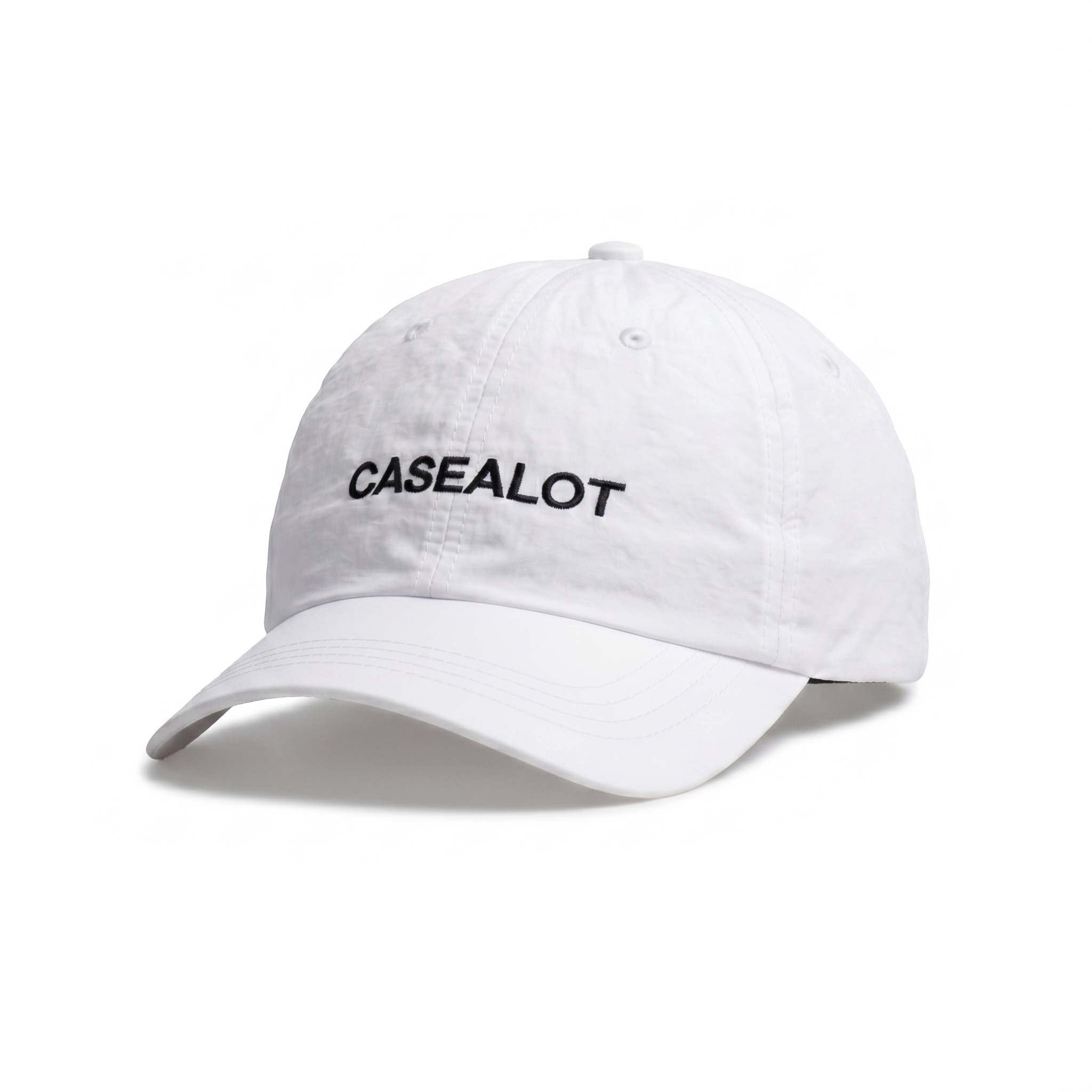 Nylone running cap - White