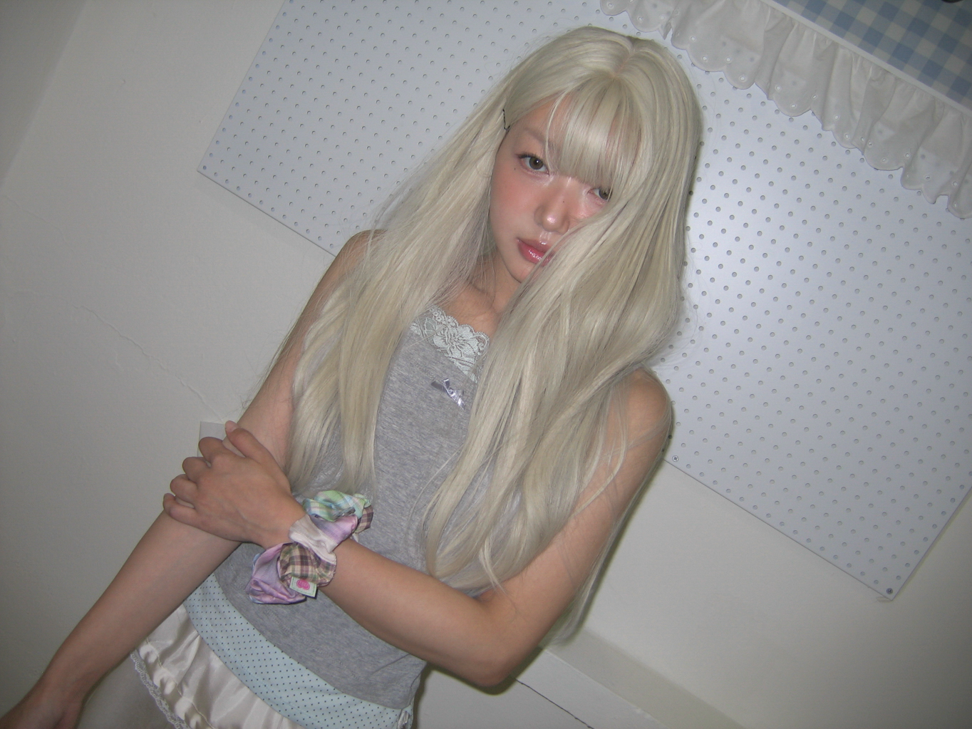 여름방학 scrunchie (one color)