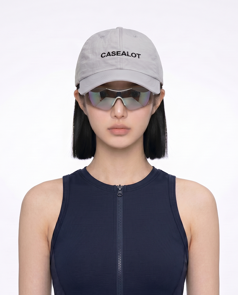 Nylone running cap - Grey
