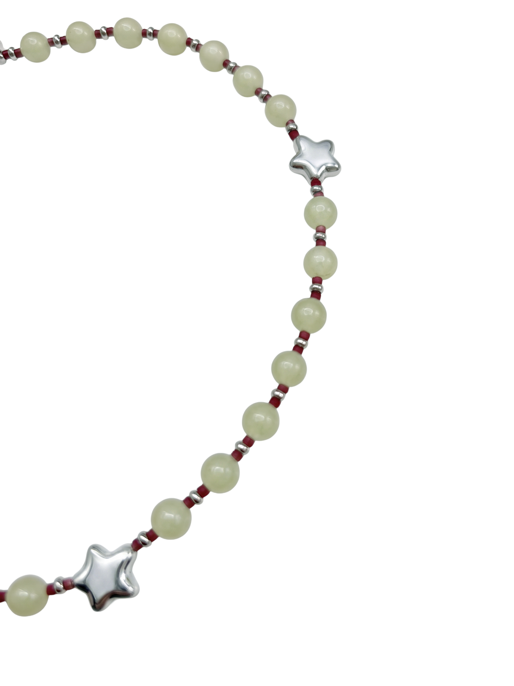 여름방학 gemstone necklace
