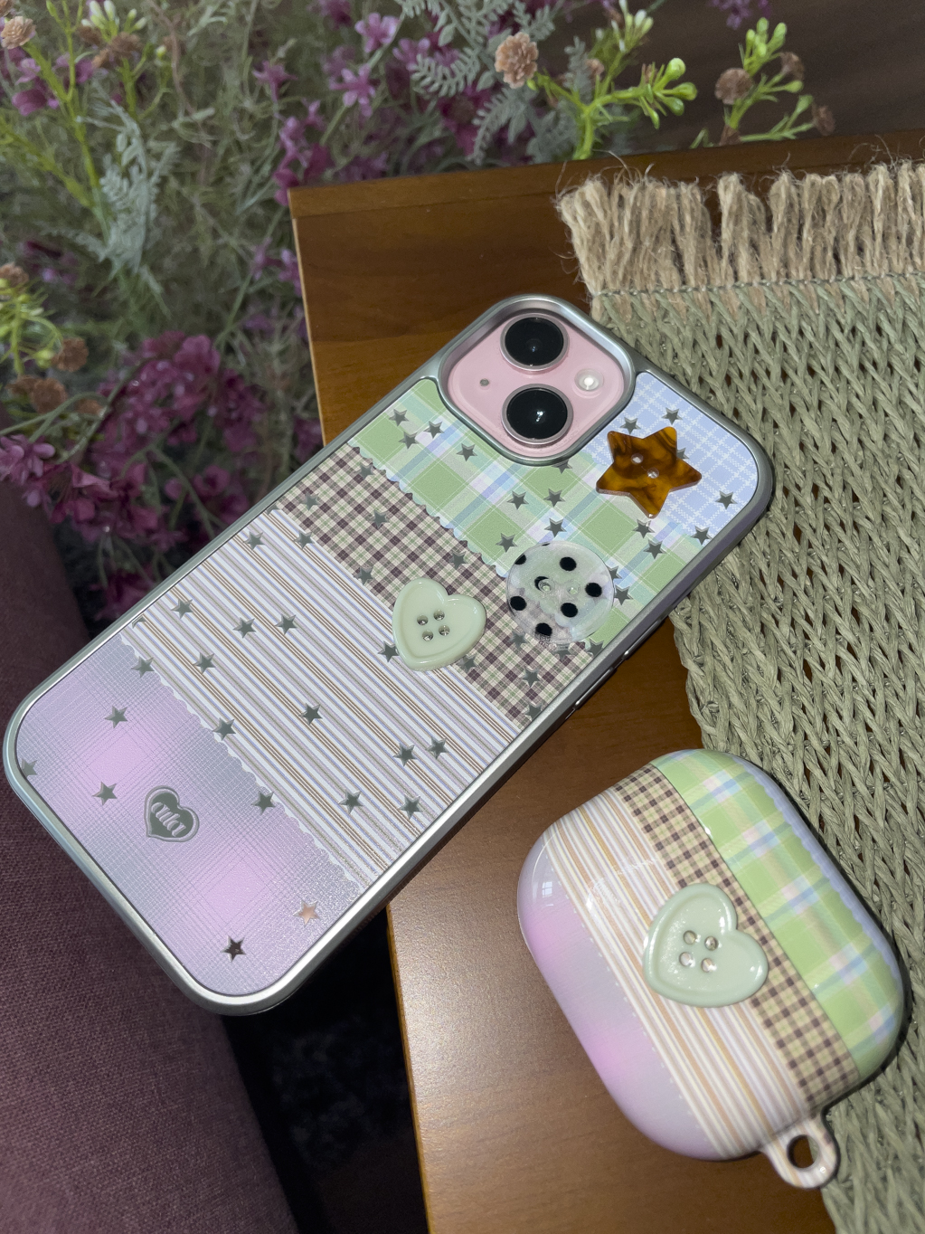 여름방학 (Silver Epoxy) phone-case