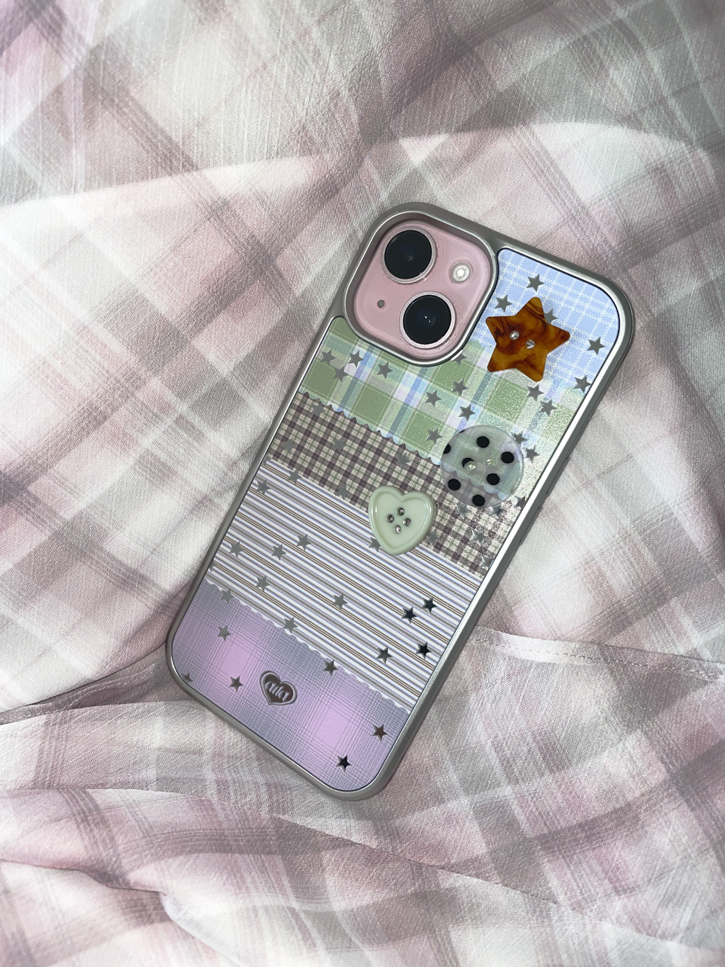 여름방학 (Silver Epoxy) phone-case