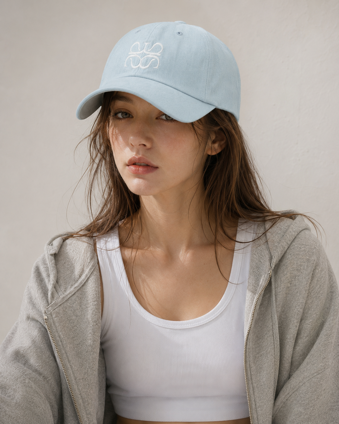 Avivere logo light denim