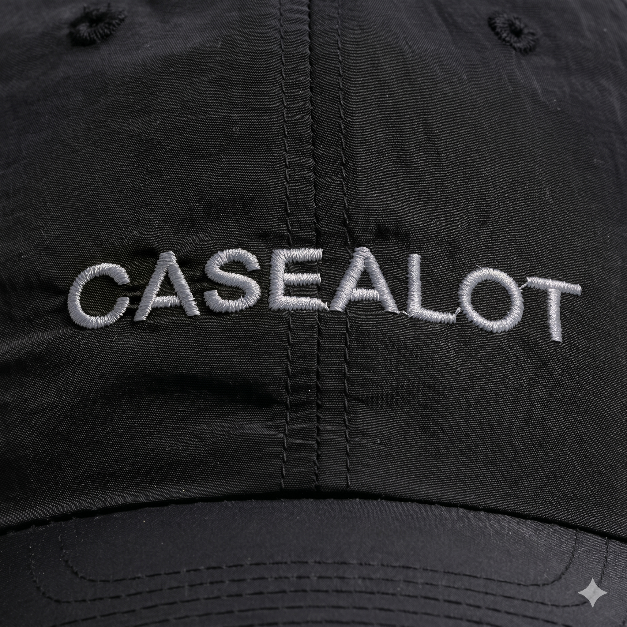 Nylone running cap - Black