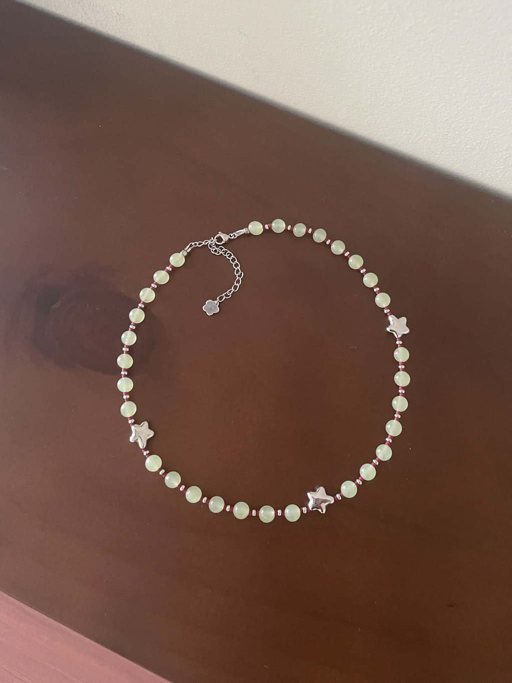 여름방학 gemstone necklace