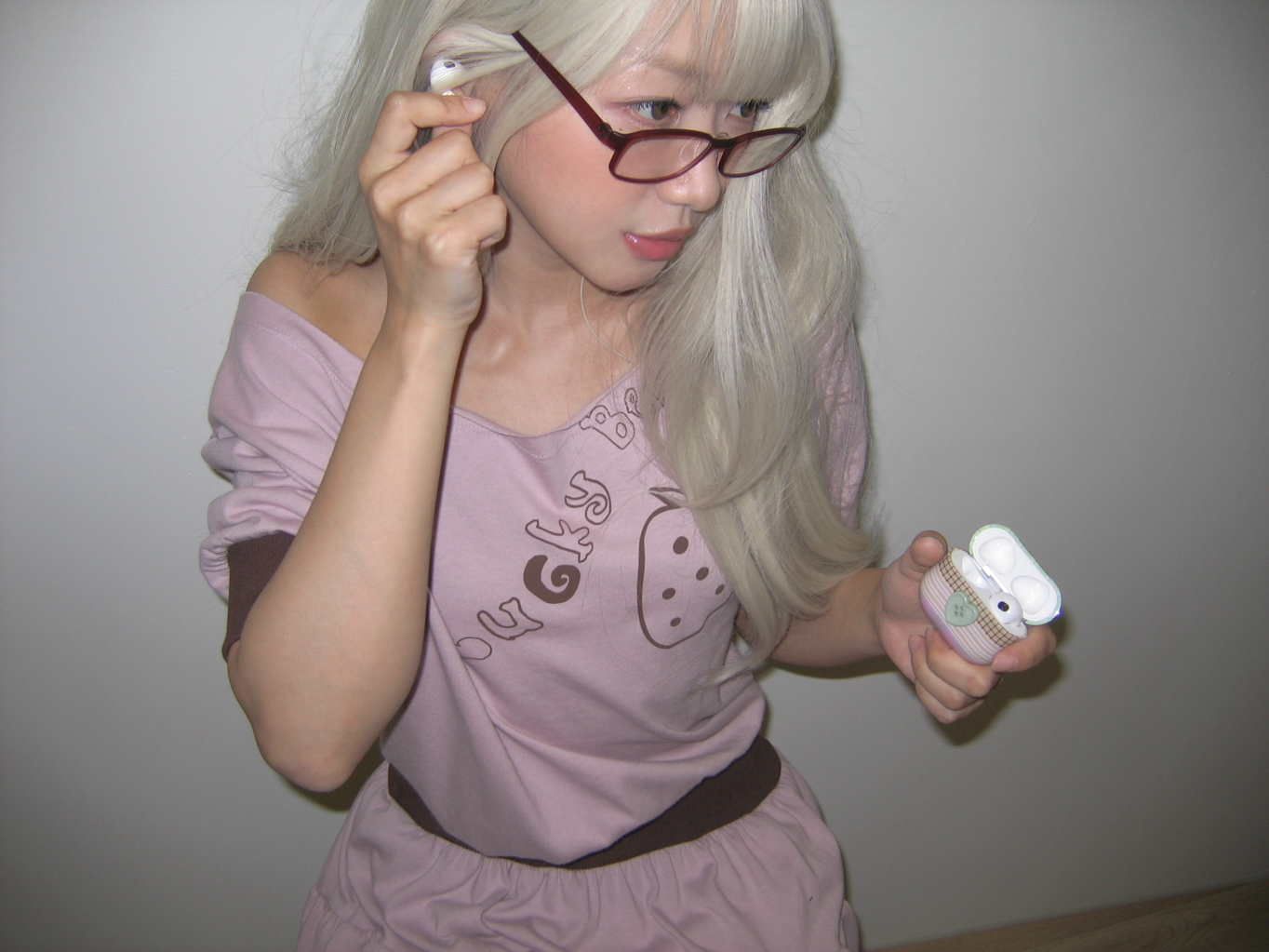 여름방학 button airpod Buds case