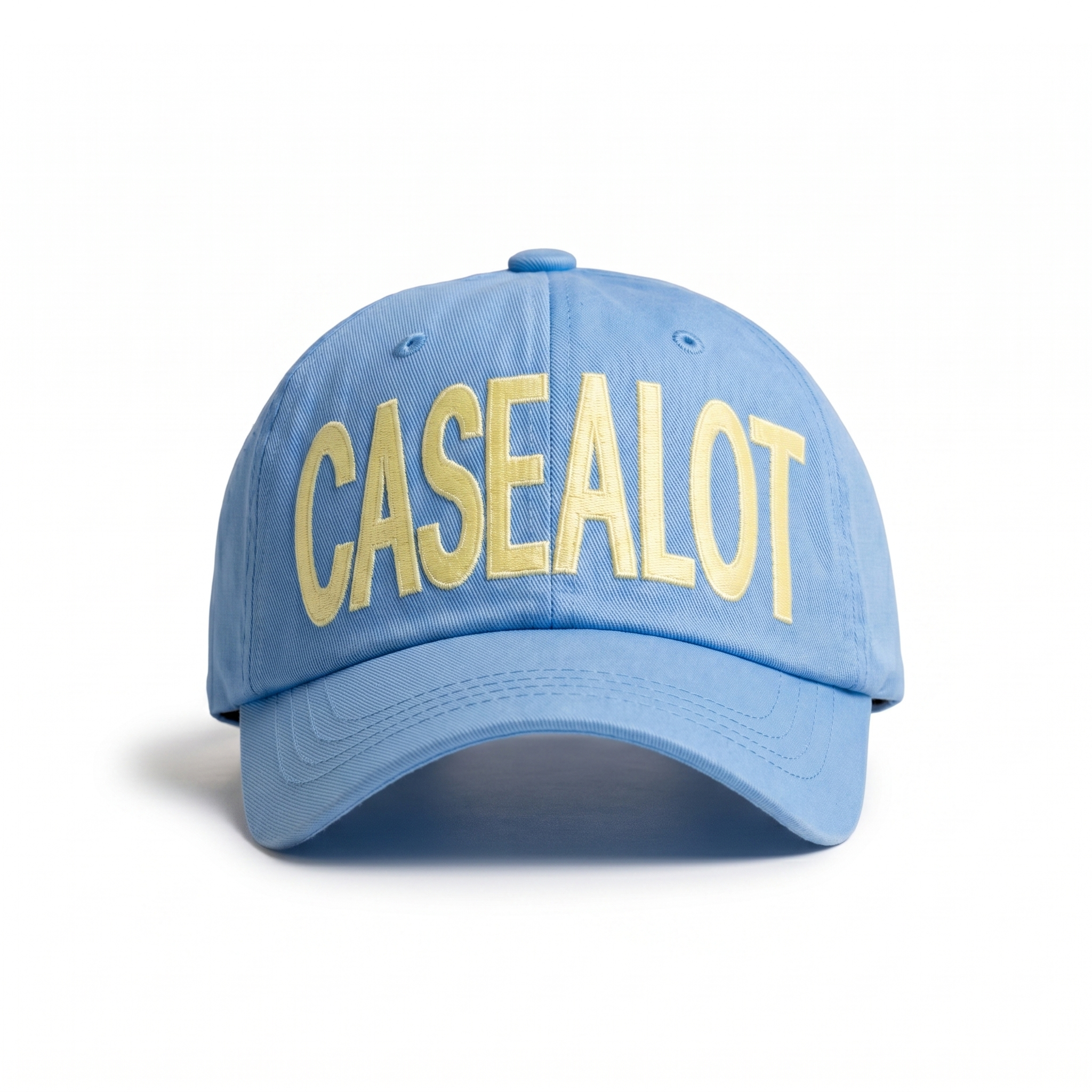 Big logo ball cap - Light blue
