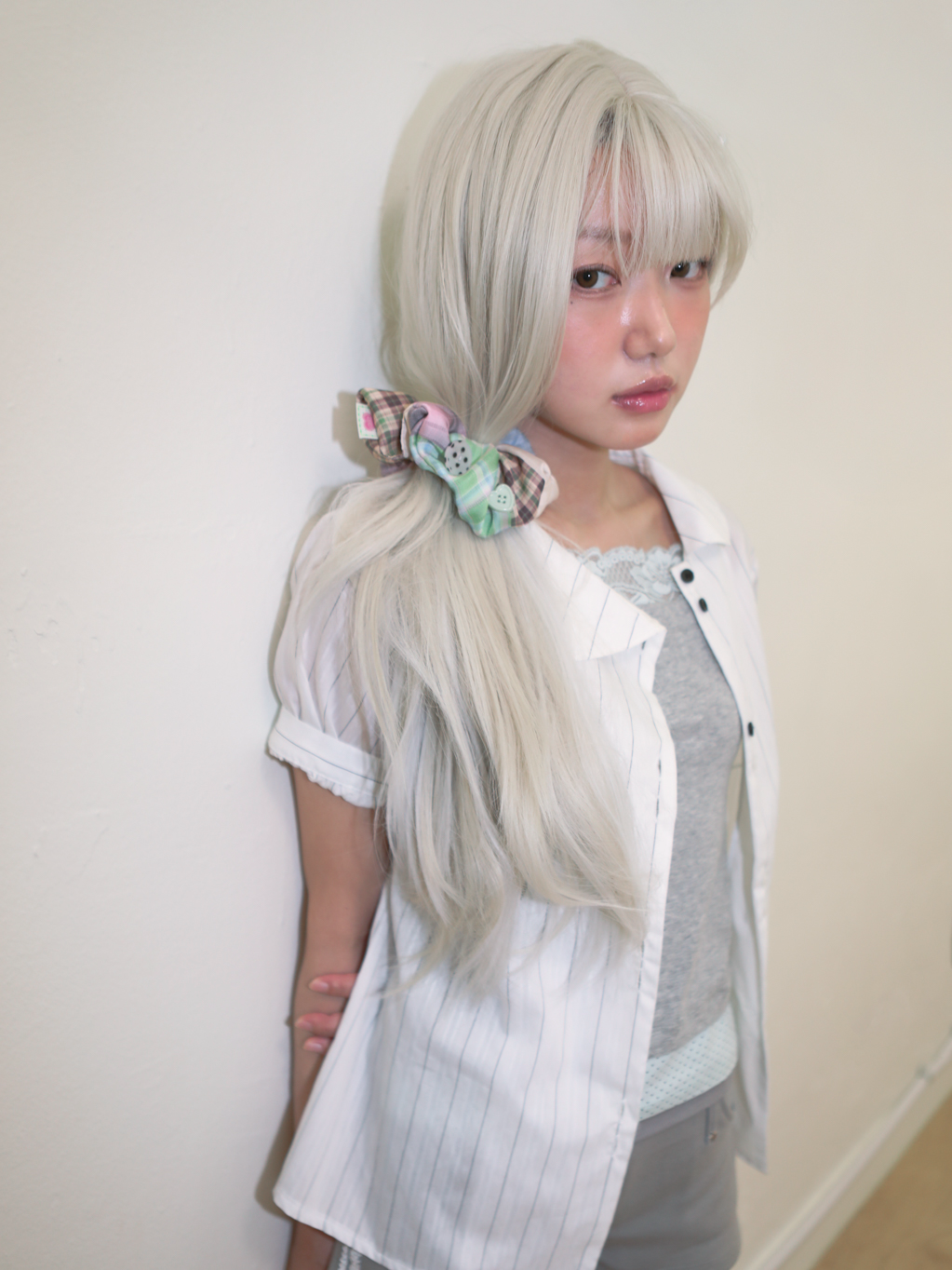 여름방학 scrunchie (one color)