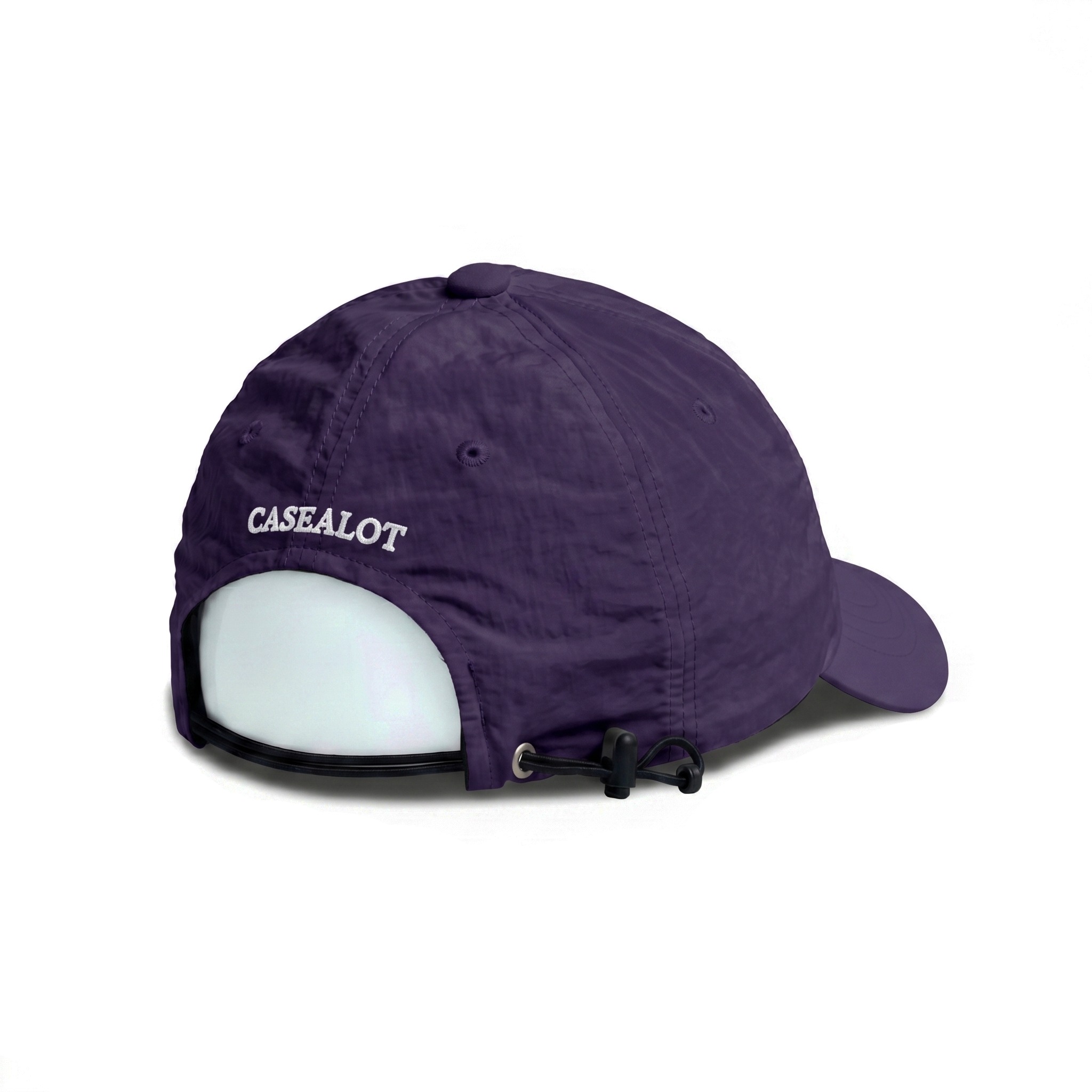 Nylone running cap - Plum purple