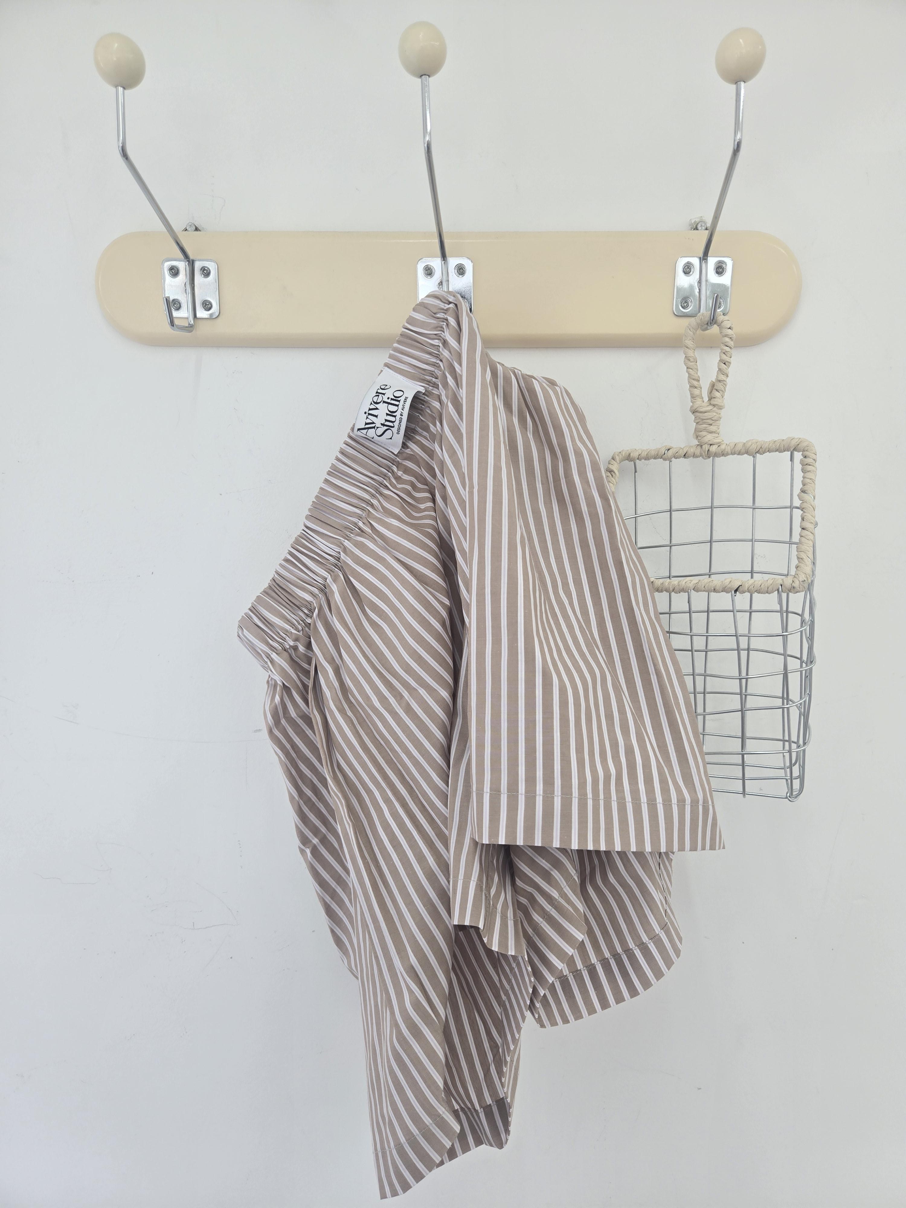 Avivere pajama pants_stripe beige pink