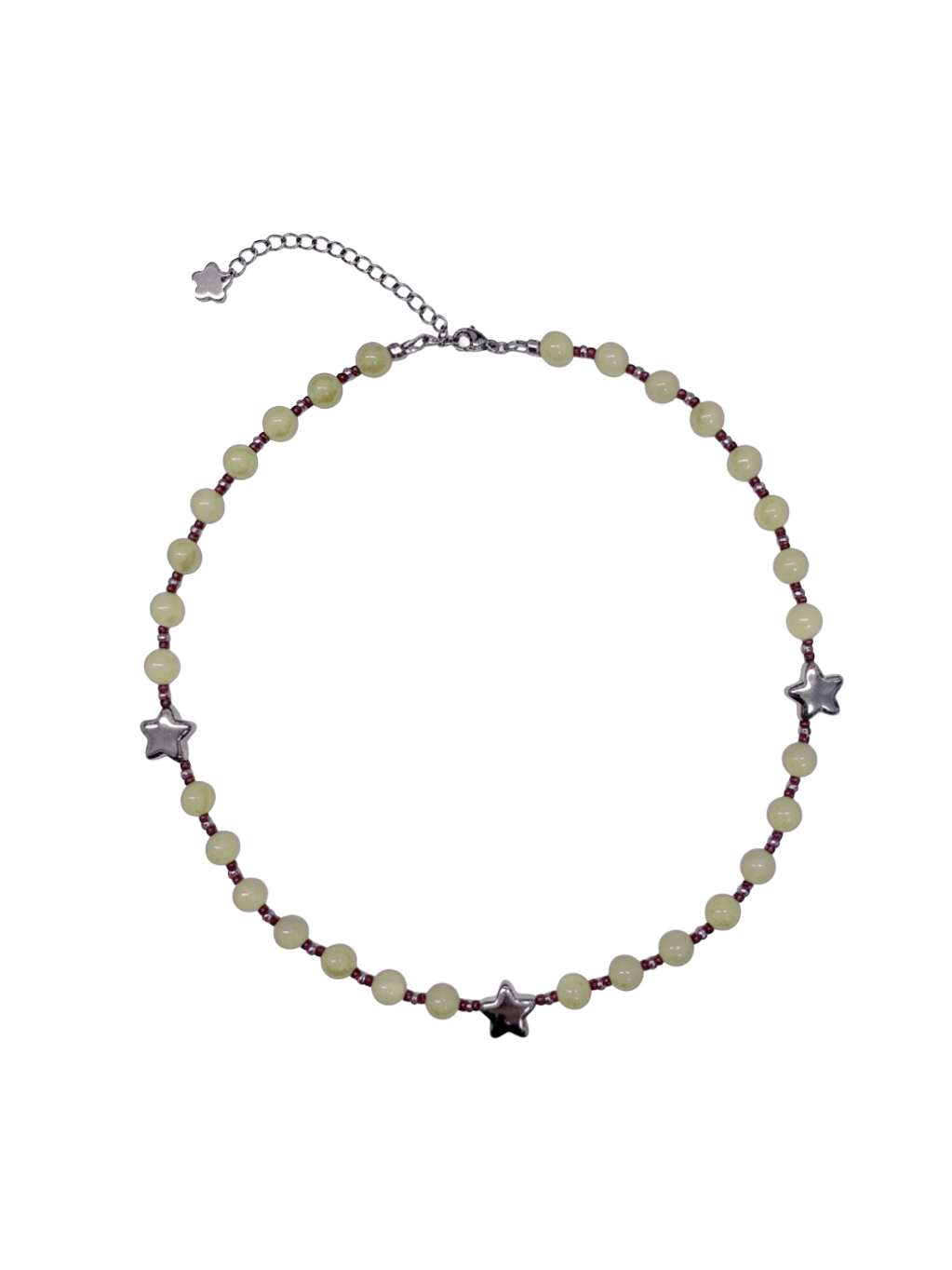 여름방학 gemstone necklace