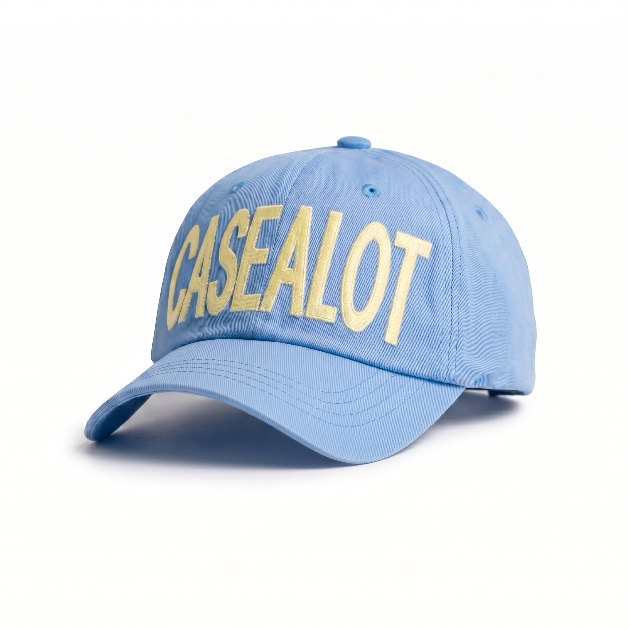 Big logo ball cap - Light blue