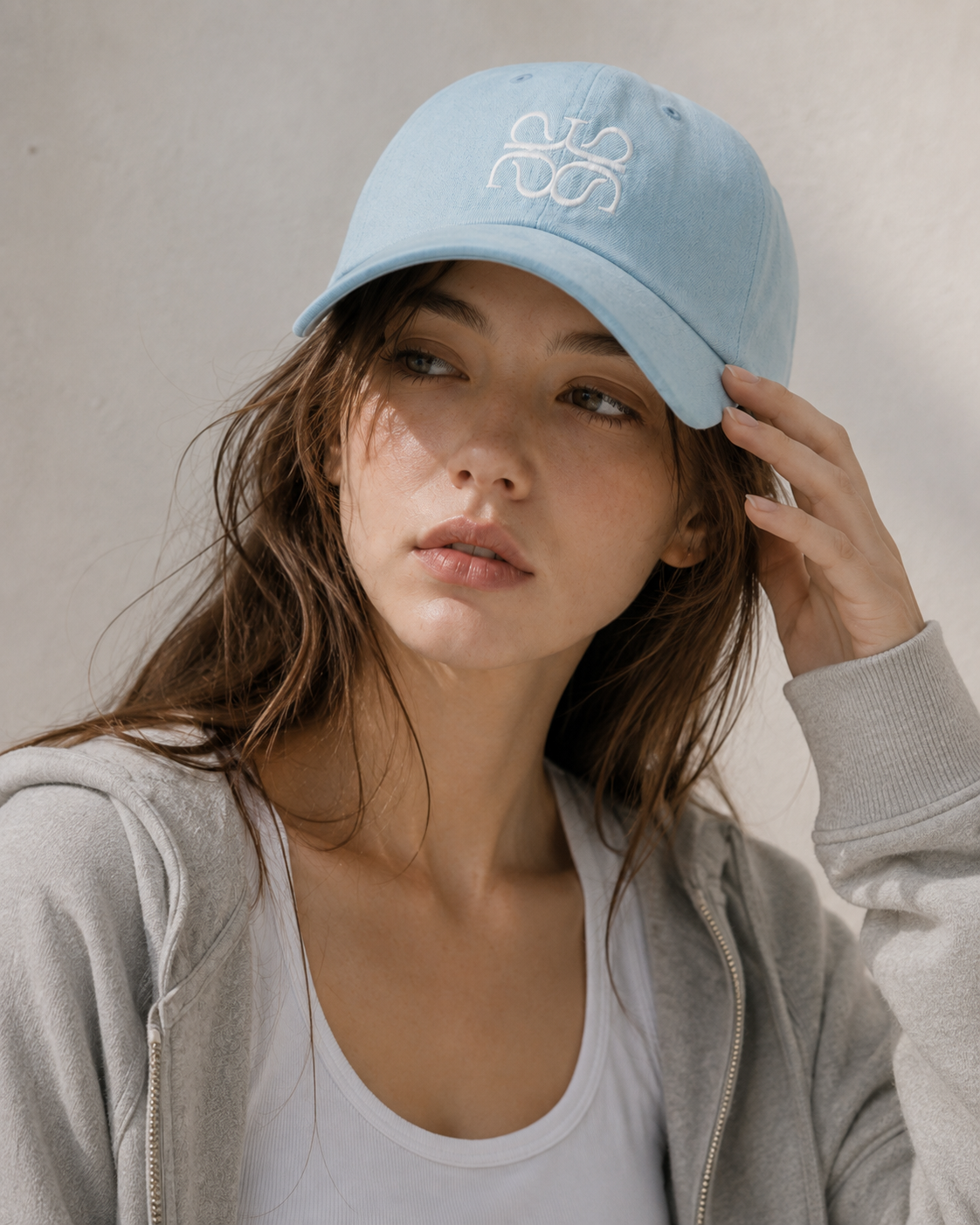 Avivere logo light denim