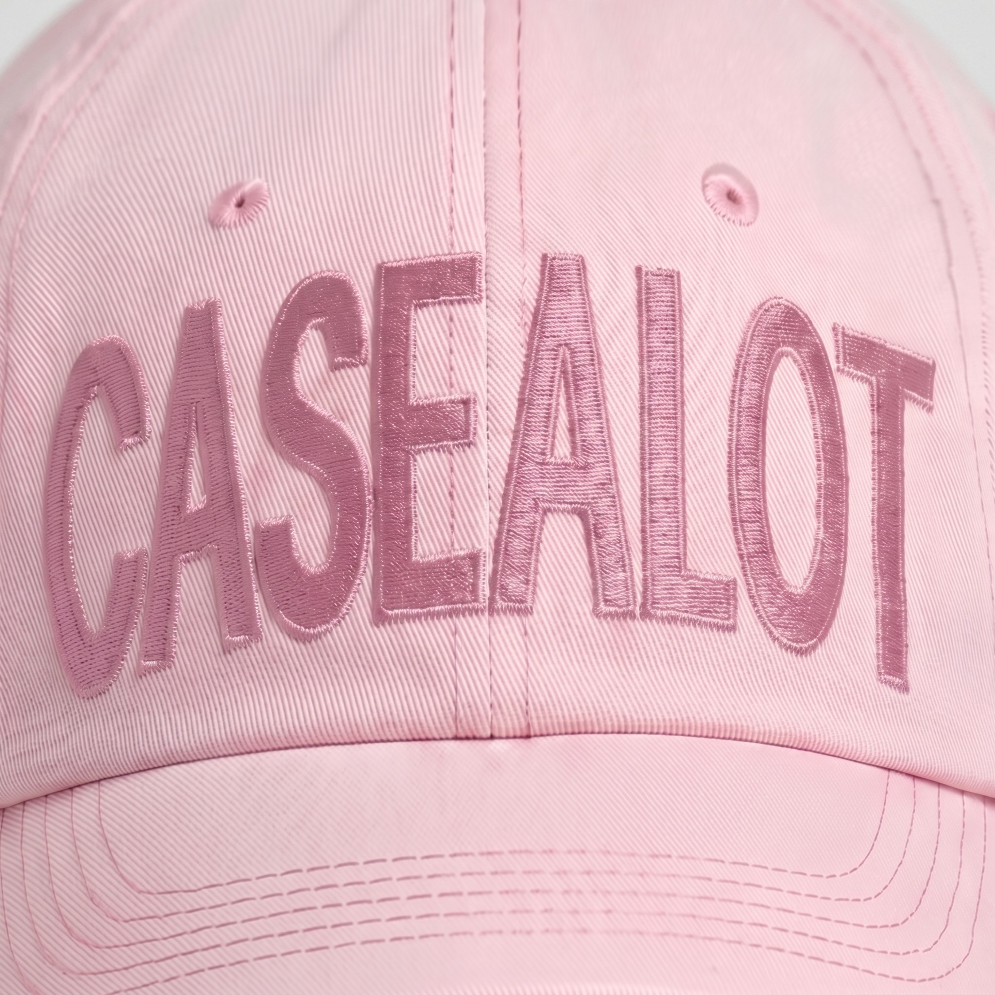 Big logo ball cap - Light pink