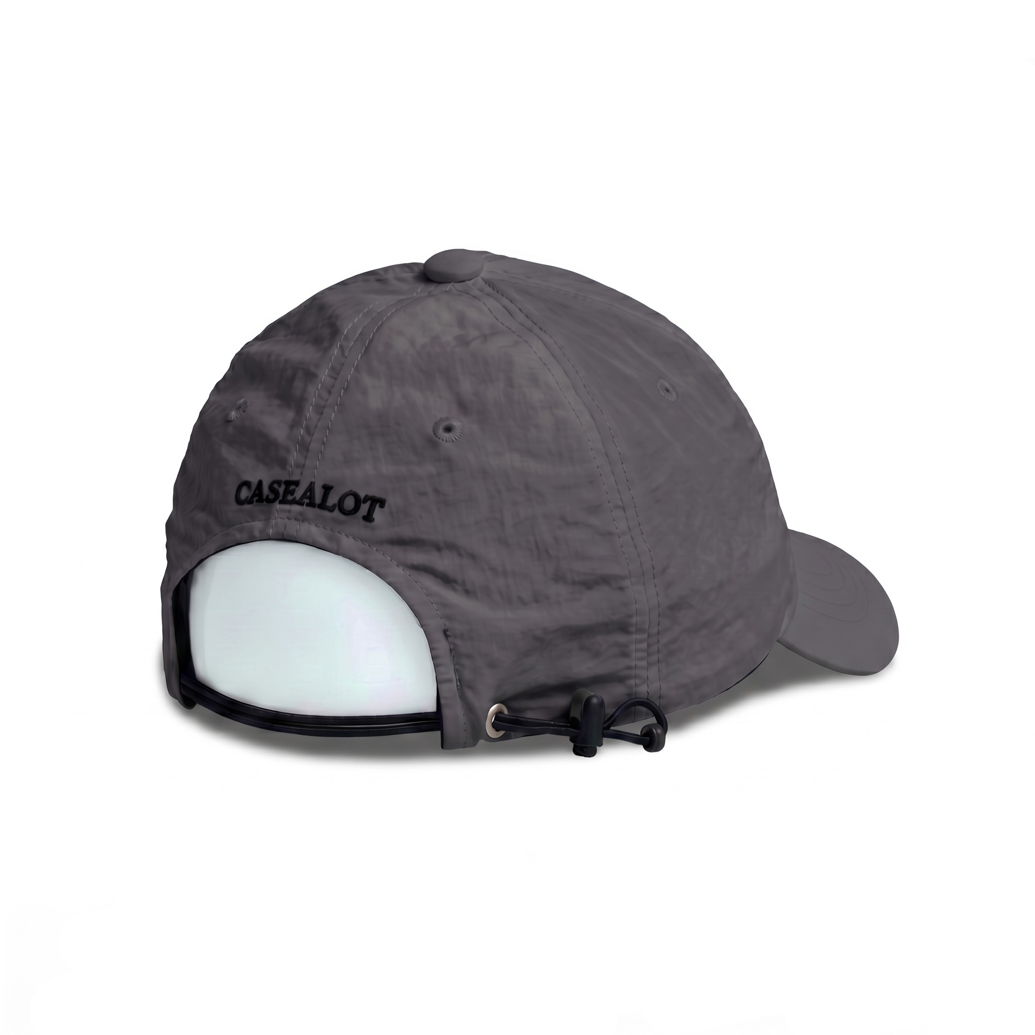 Nylone running cap - Deep charcoal