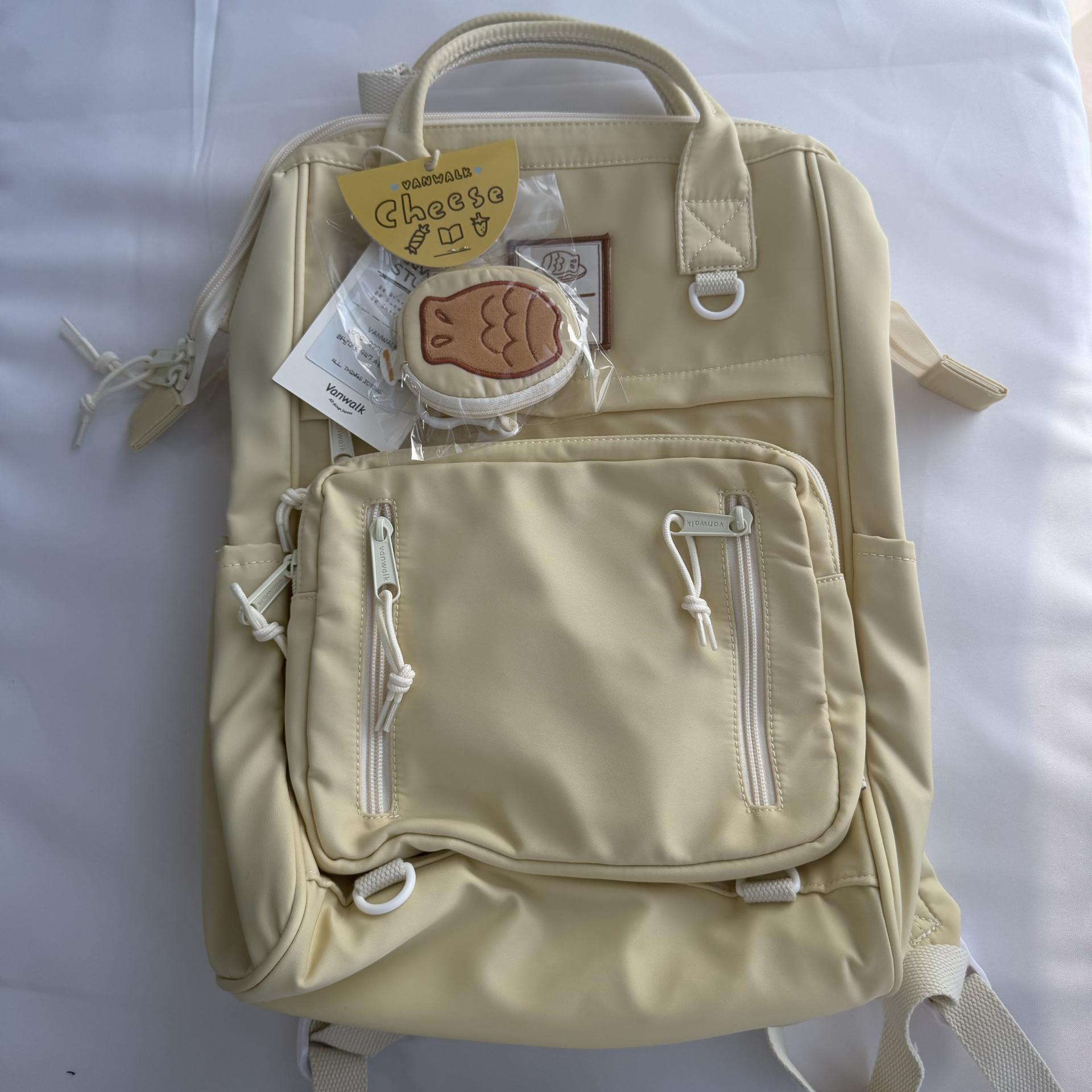 [SAMPLE SALE] 에이미 코어 대형 백팩 / 아이보리