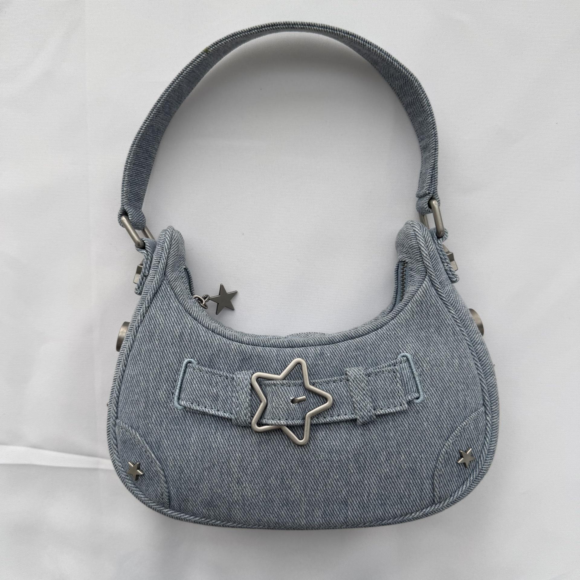 [SAMPLE SALE] 스텔라 브리즈 숄더백 / 데님 블루