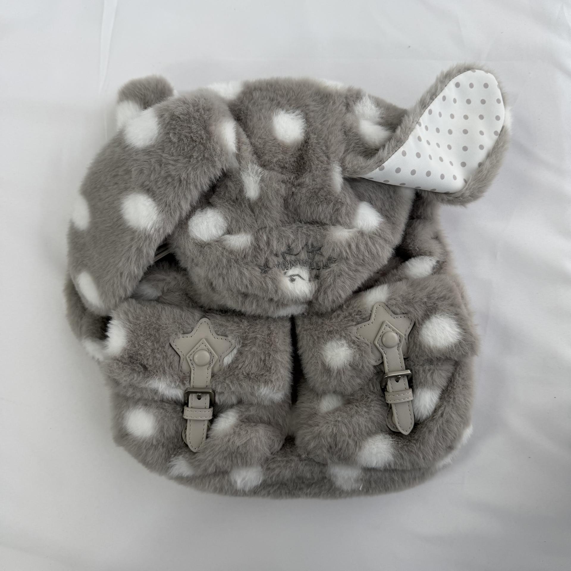 [SAMPLE SALE] 엘리펀트 백팩 / 도트 그레이