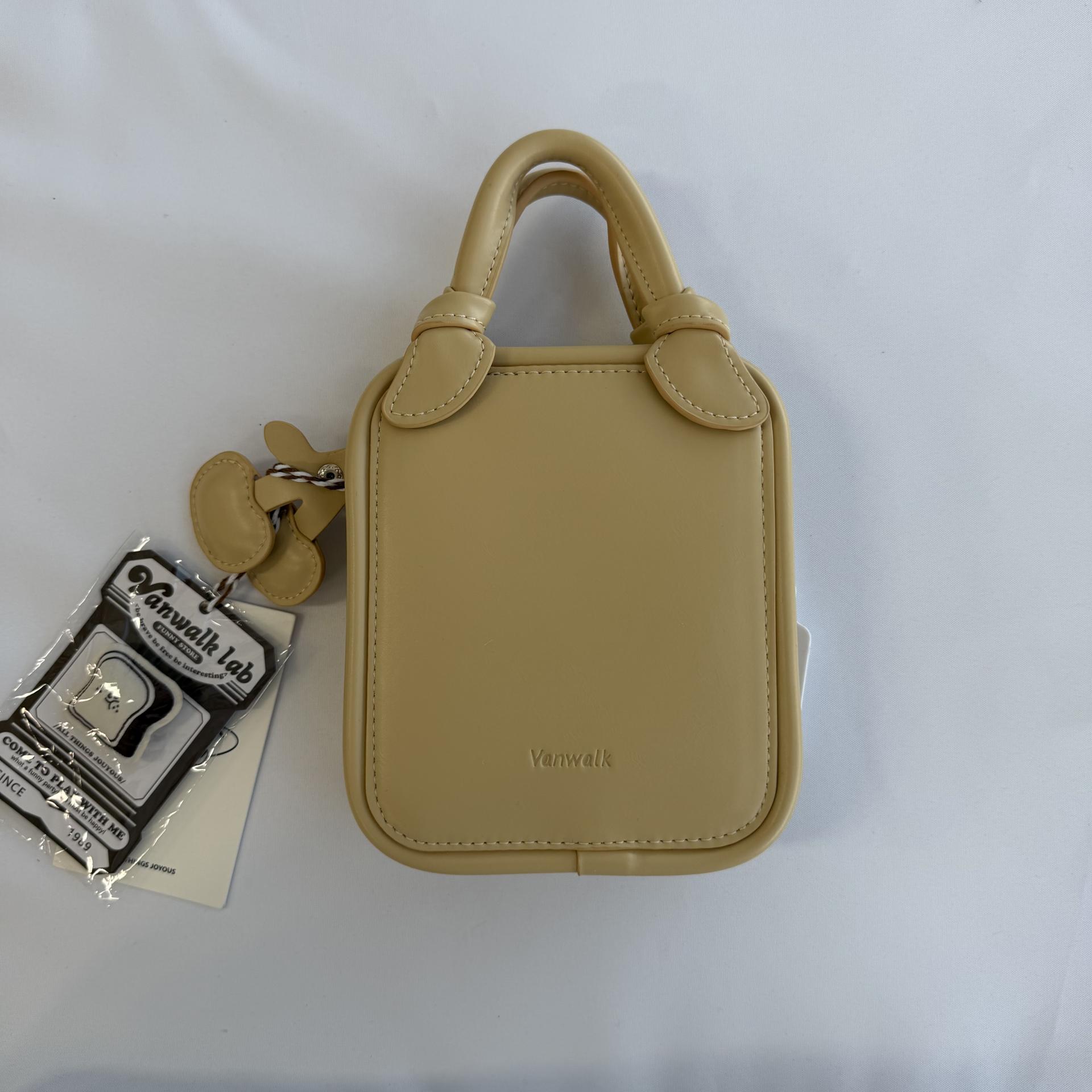 [SAMPLE SALE] 스퀘어 미니 크로스백 / 머스타드