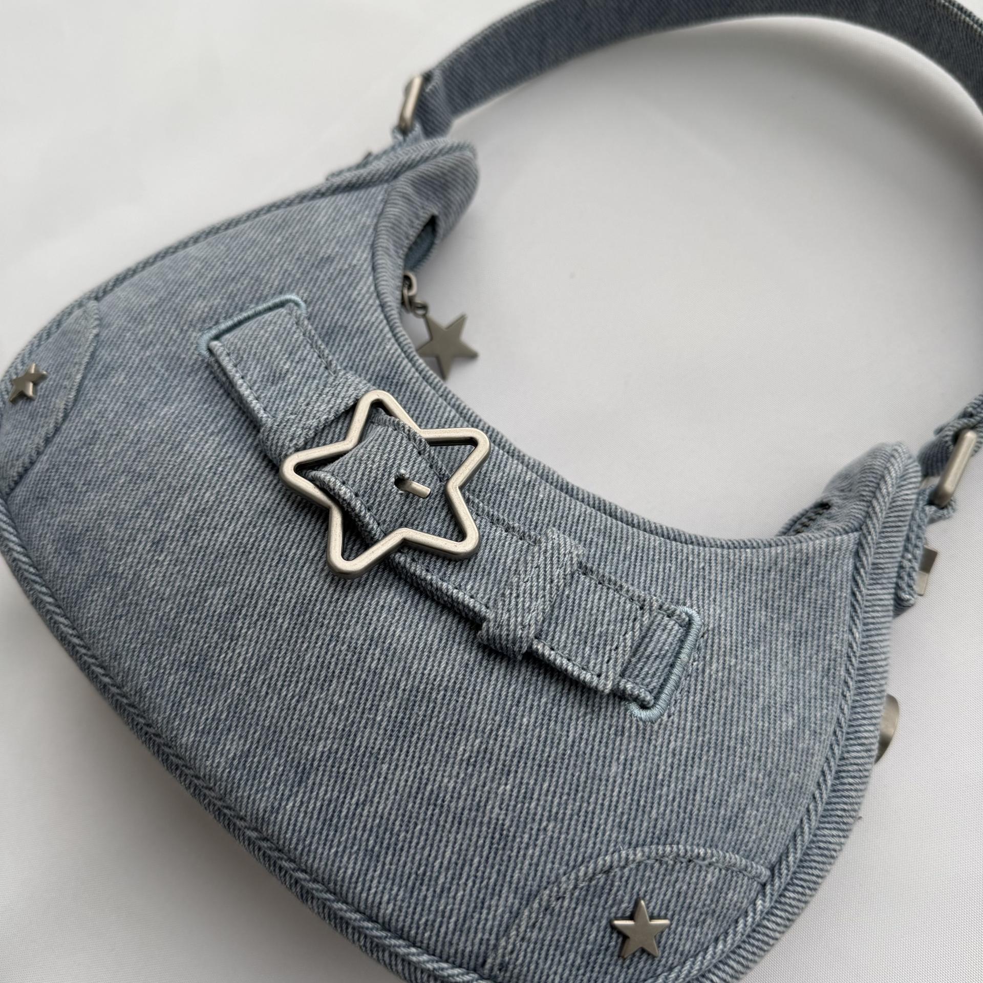 [SAMPLE SALE] 스텔라 브리즈 숄더백 / 데님 블루