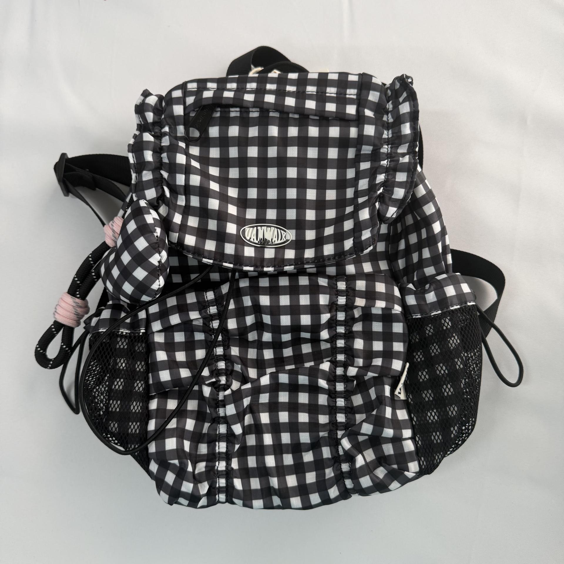 [SAMPLE SALE] 클라우드 미니 백팩 / 블랙 앤 화이트