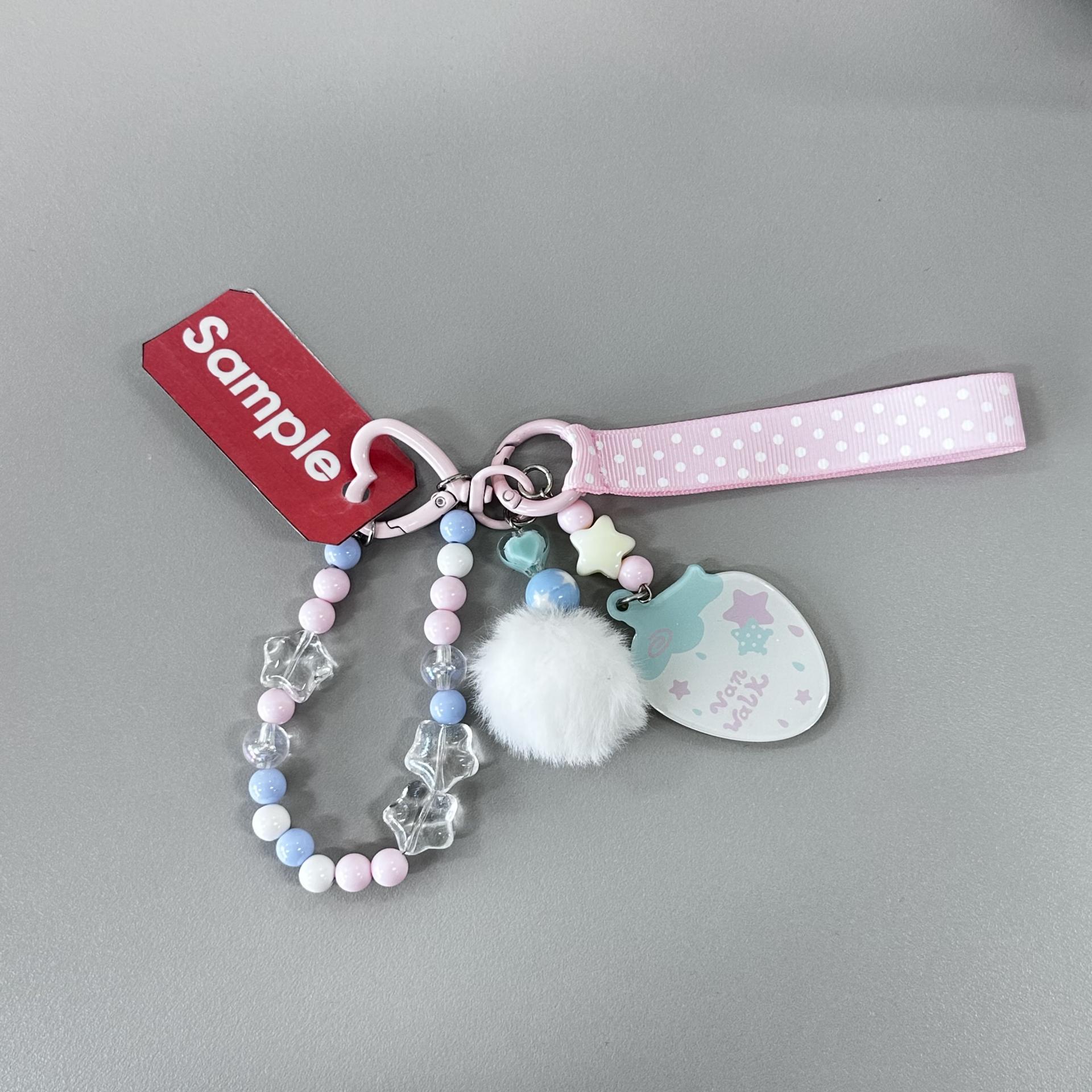 [SAMPLE SALE] 도트 캔디 키링 / 스트로베리