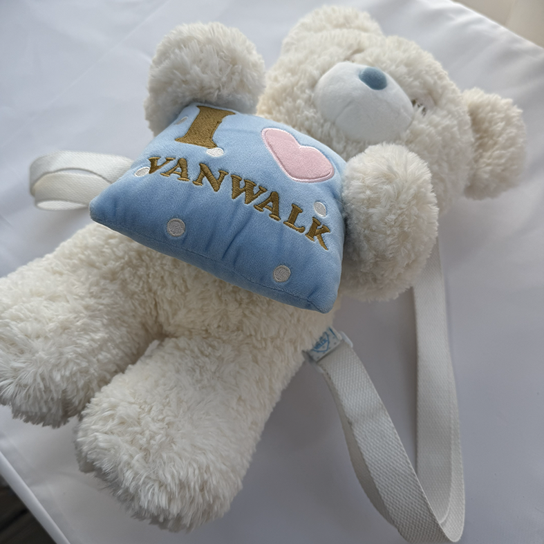 [SAMPLE SALE] 파자마 쥬 백팩 / 슬리피 크림 베어