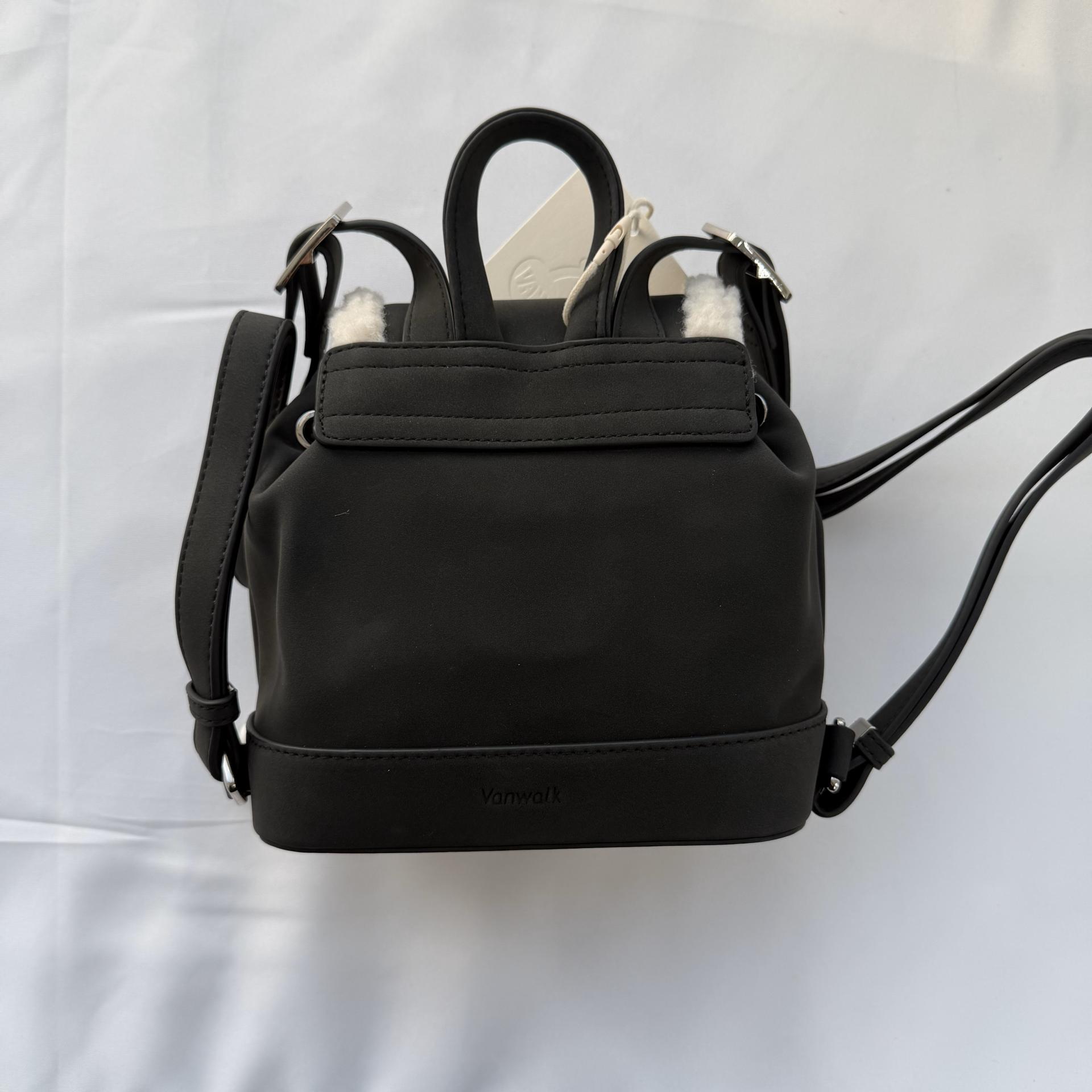 [SAMPLE SALE] 큐트 미니 백팩 #2 / 레트로 블랙