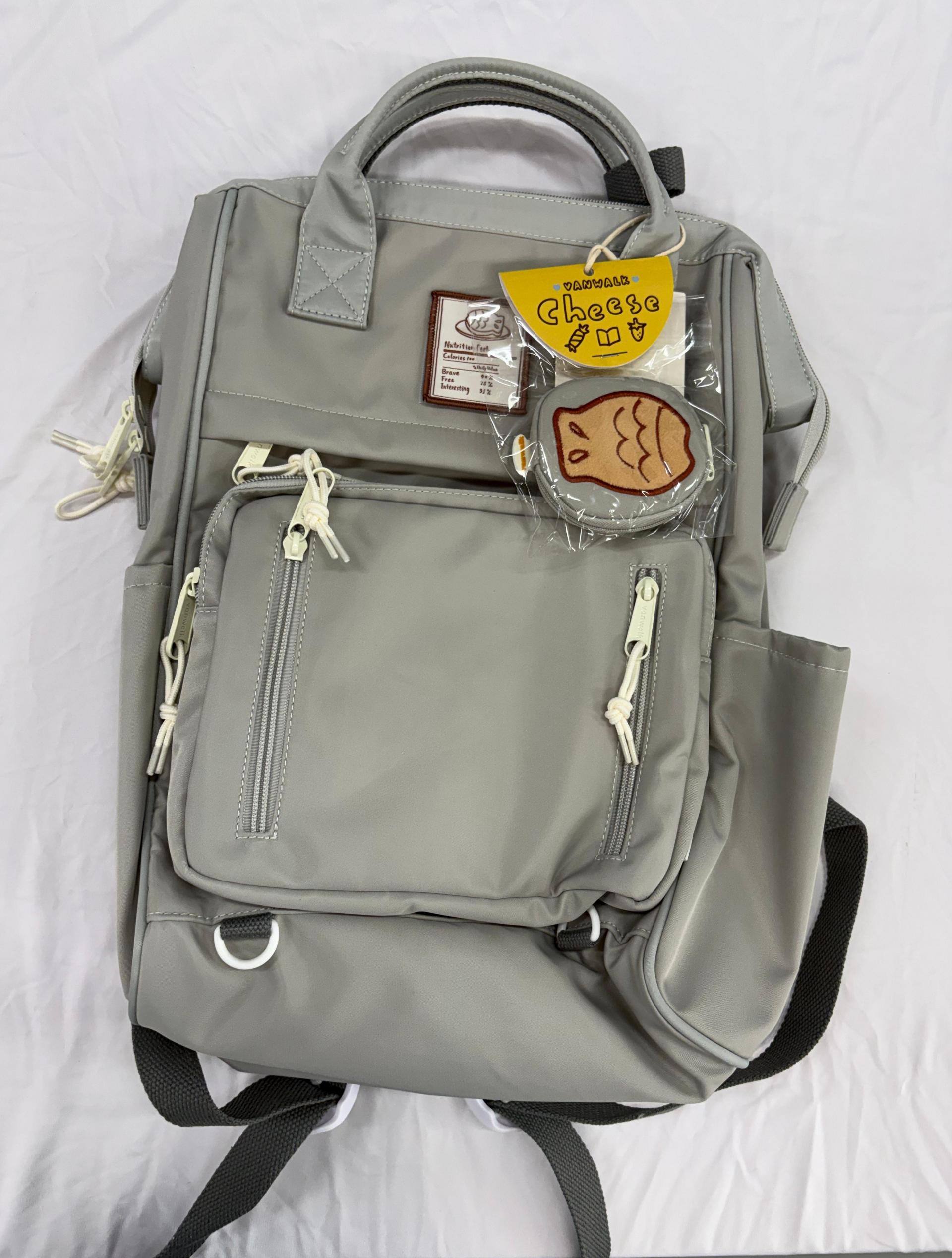 [SAMPLE SALE] 에이미 코어 대형 백팩 / 그레이