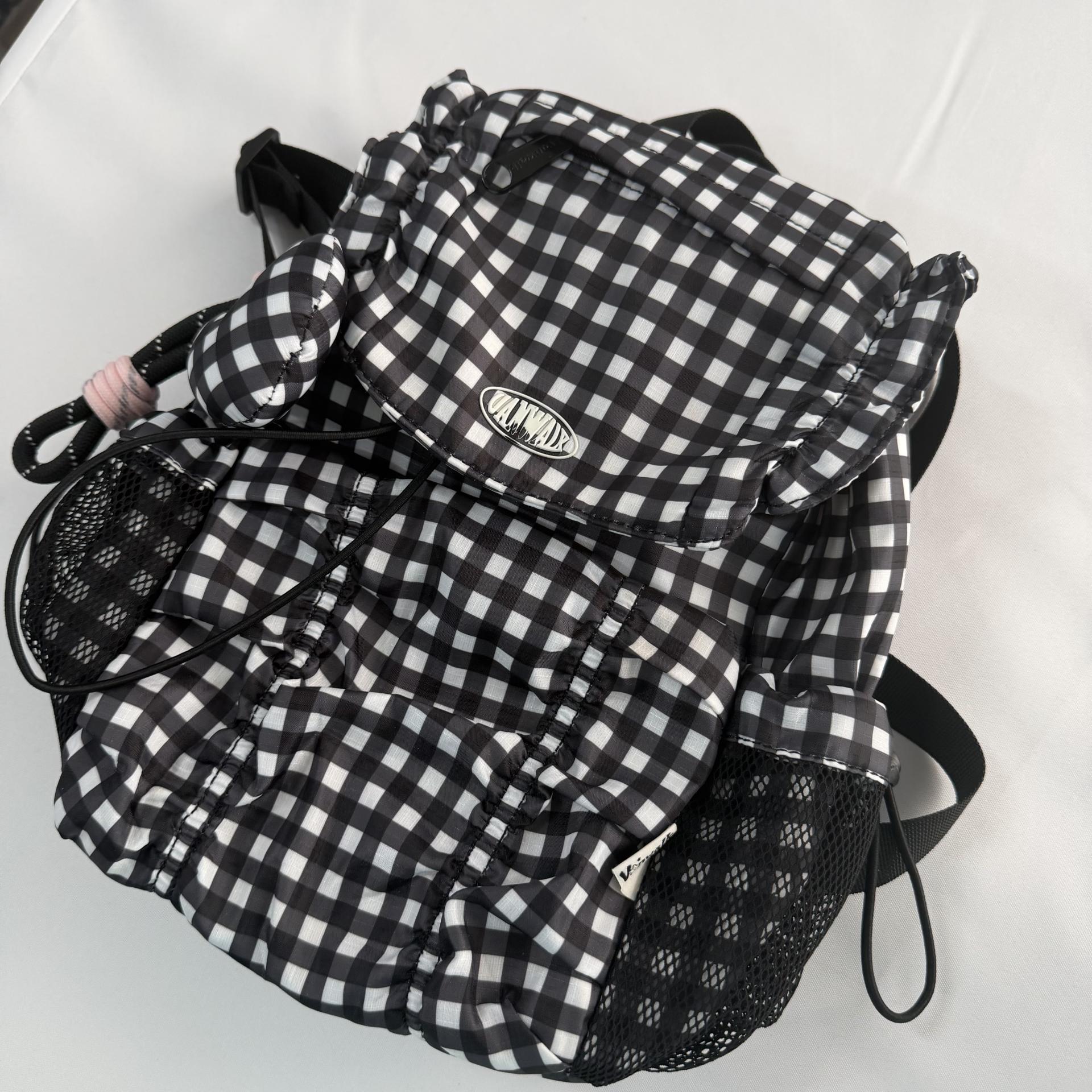 [SAMPLE SALE] 클라우드 미니 백팩 / 블랙 앤 화이트