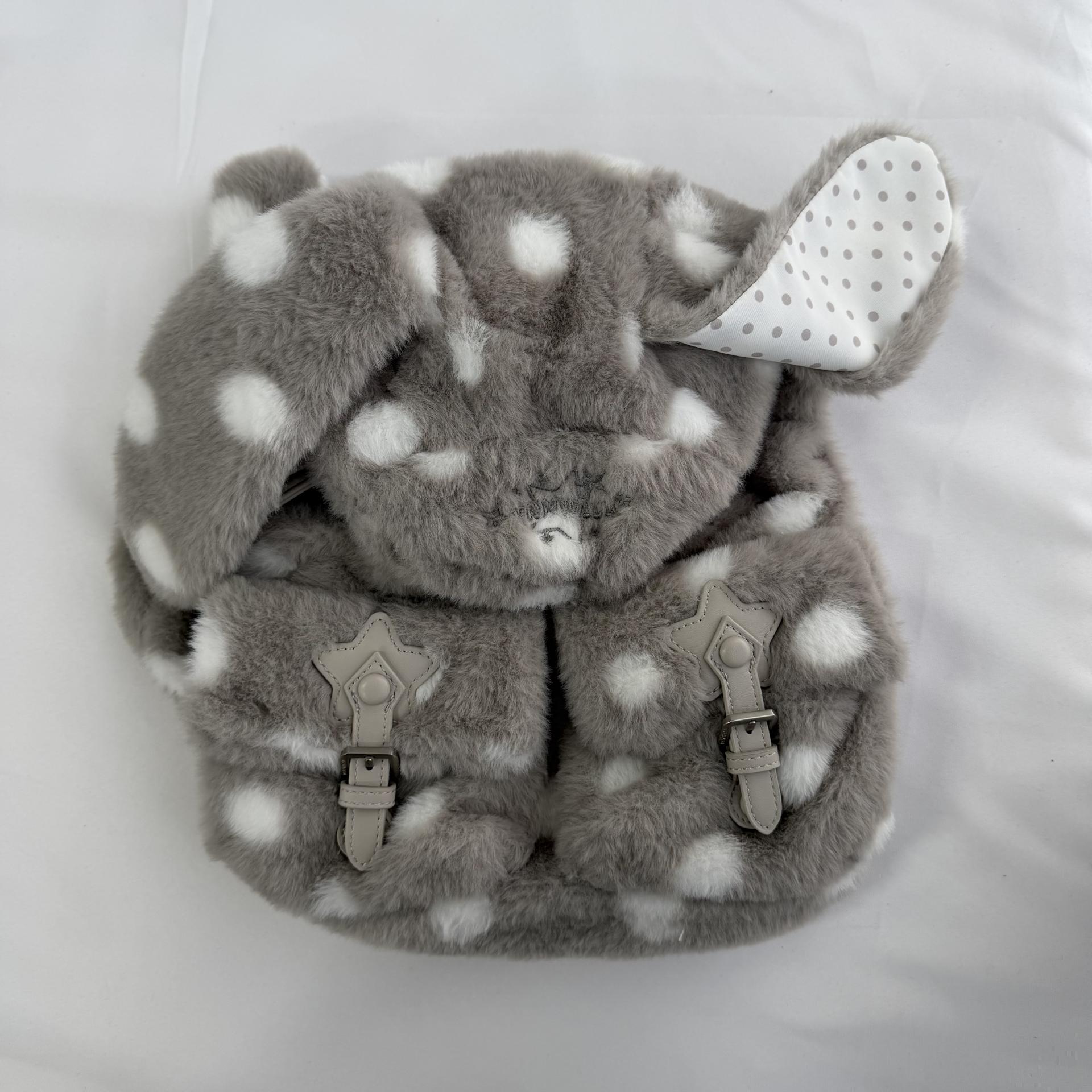 [SAMPLE SALE] 엘리펀트 백팩 / 도트 그레이