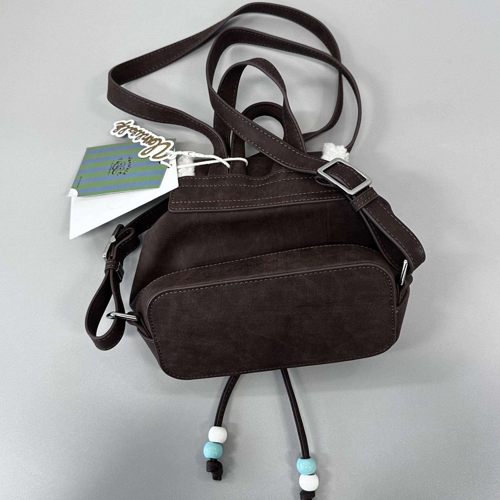 [SAMPLE SALE] 큐트 미니 백팩 #2 / 레트로 브라운