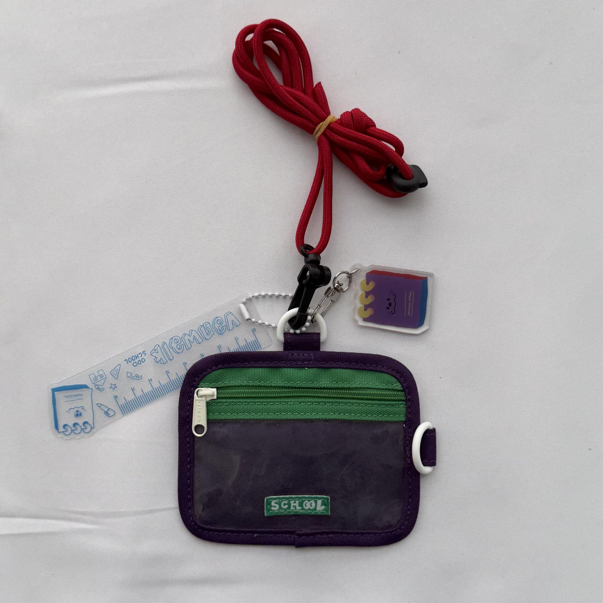 [SAMPLE SALE] 늘봄 카드지갑 / 포도
