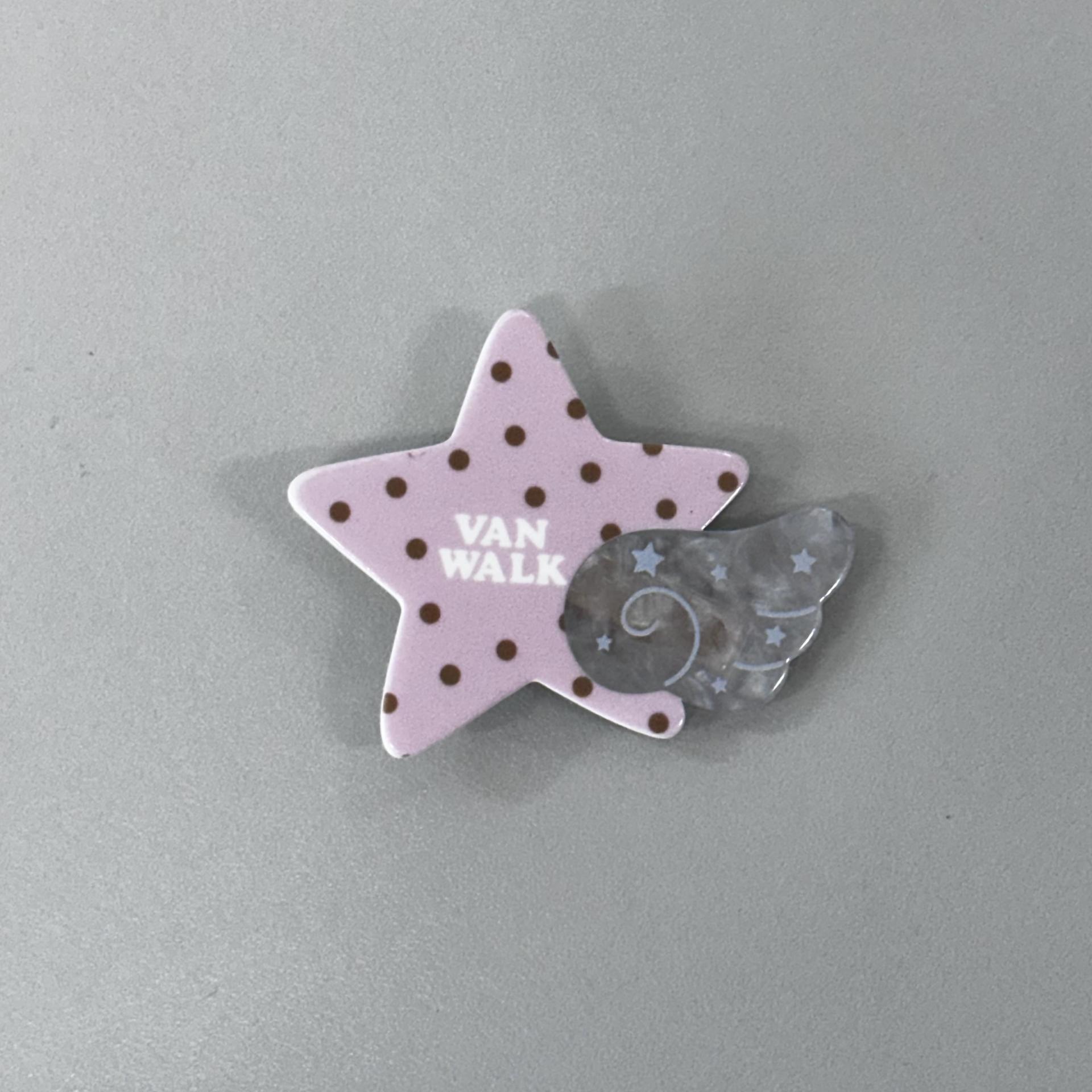 [SAMPLE SALE] 코지 헤어 클립 / 스타 - 핑크