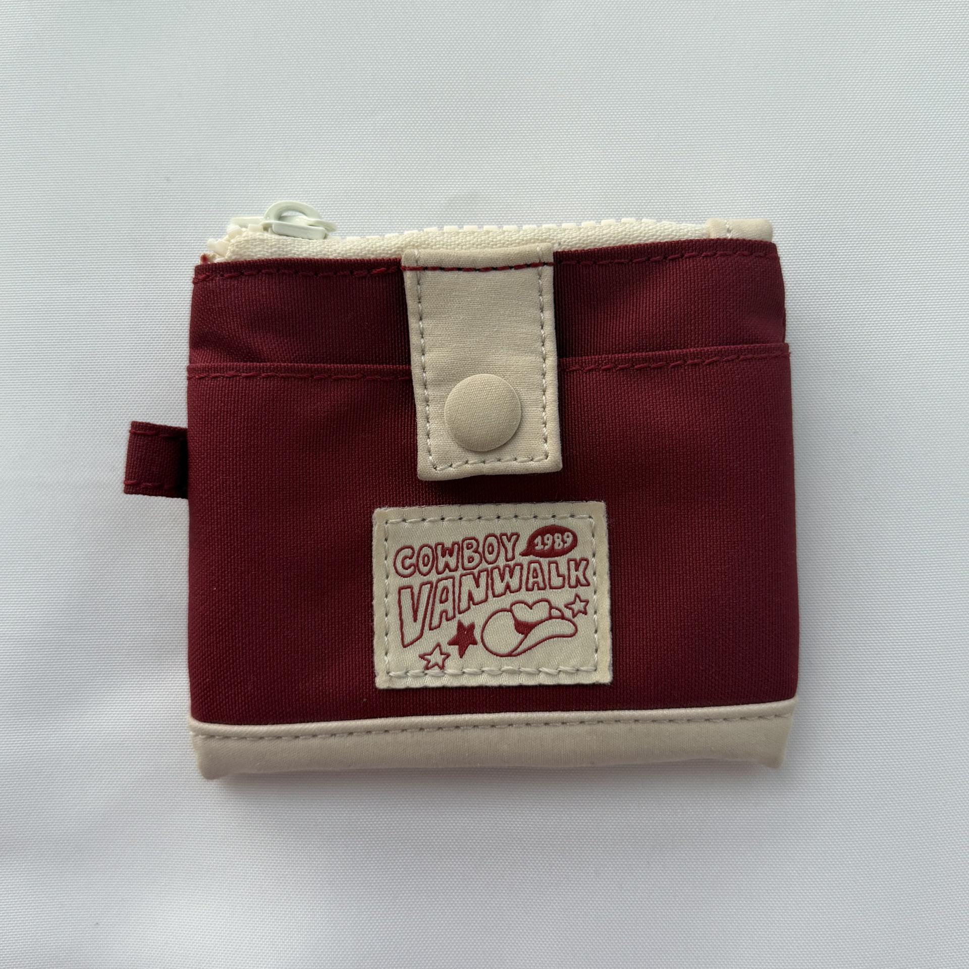[SAMPLE SALE] 카우보이 레트로 동전지갑 / 레트로 레드