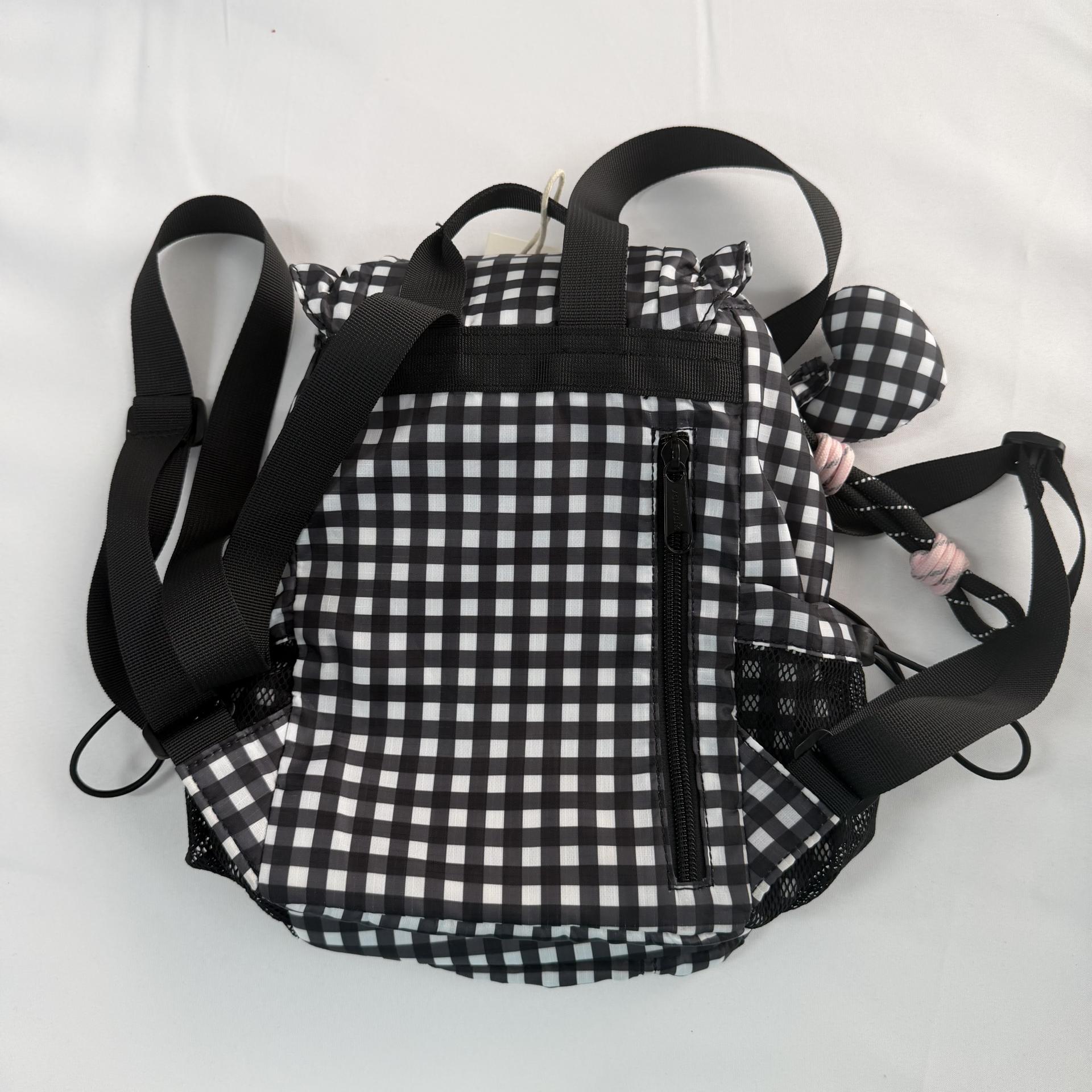 [SAMPLE SALE] 클라우드 미니 백팩 / 블랙 앤 화이트