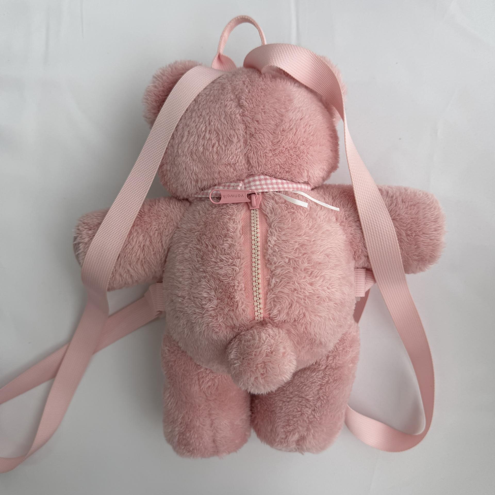 [SAMPLE SALE] 베어 백팩 / 핑크 베어
