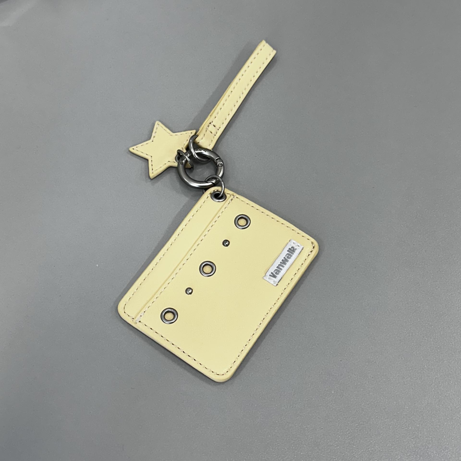 [SAMPLE SALE] 스퀘어 미니 지갑 / 스퀘어 옐로우