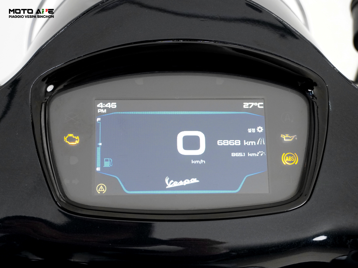 2023 베스파 GTS300 슈퍼테크 블랙