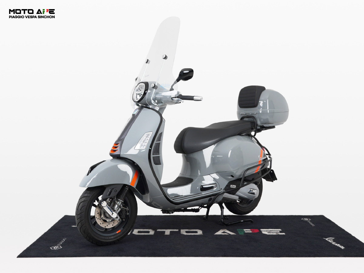 [중고]2024 베스파 GTS125 신형 스마트키 아비오그레이