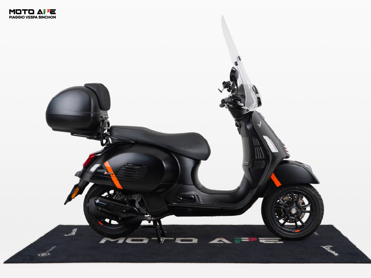 2024 베스파 GTS125 슈퍼스포츠 스마트키 검정유광