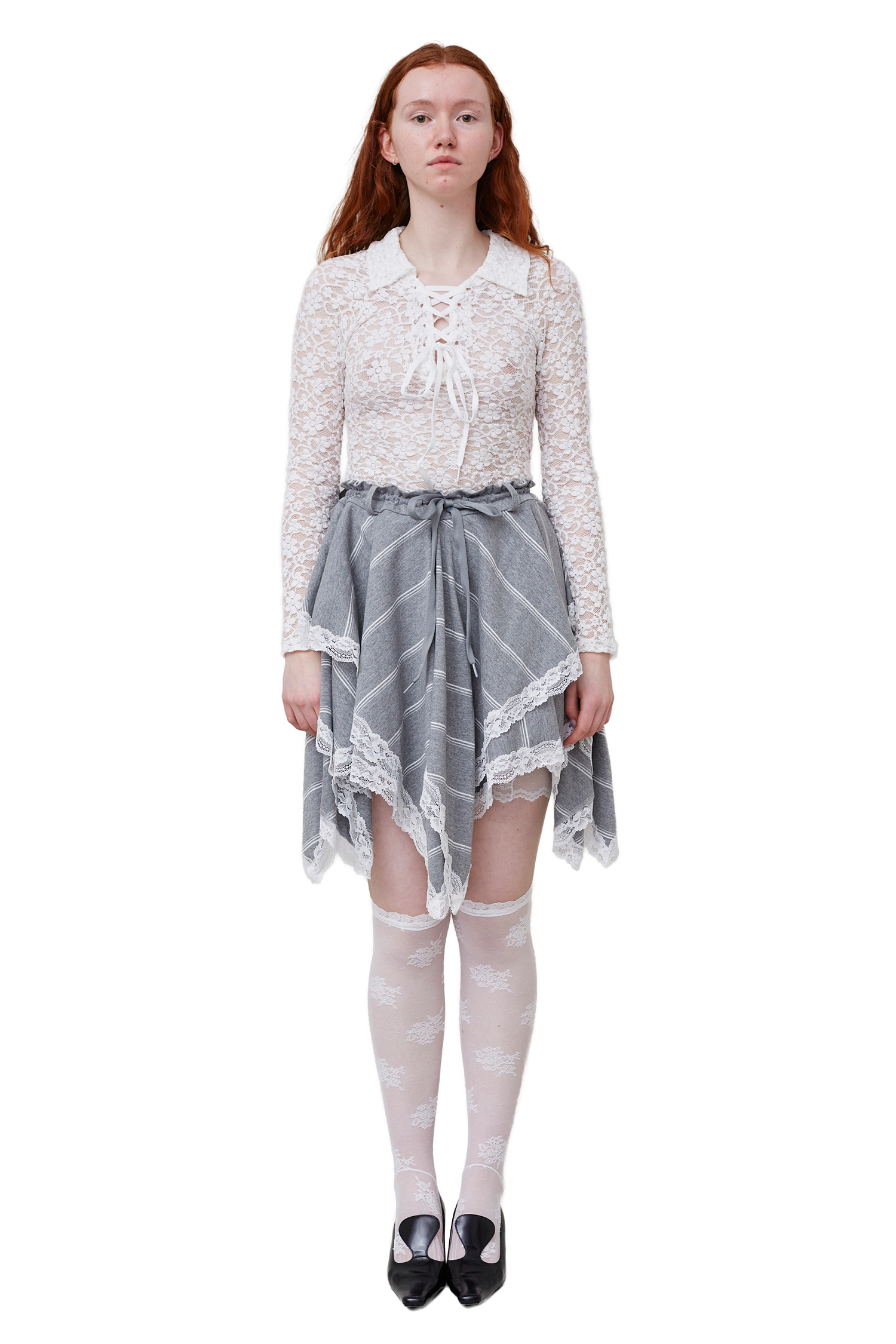 Layered Stripe Skirt