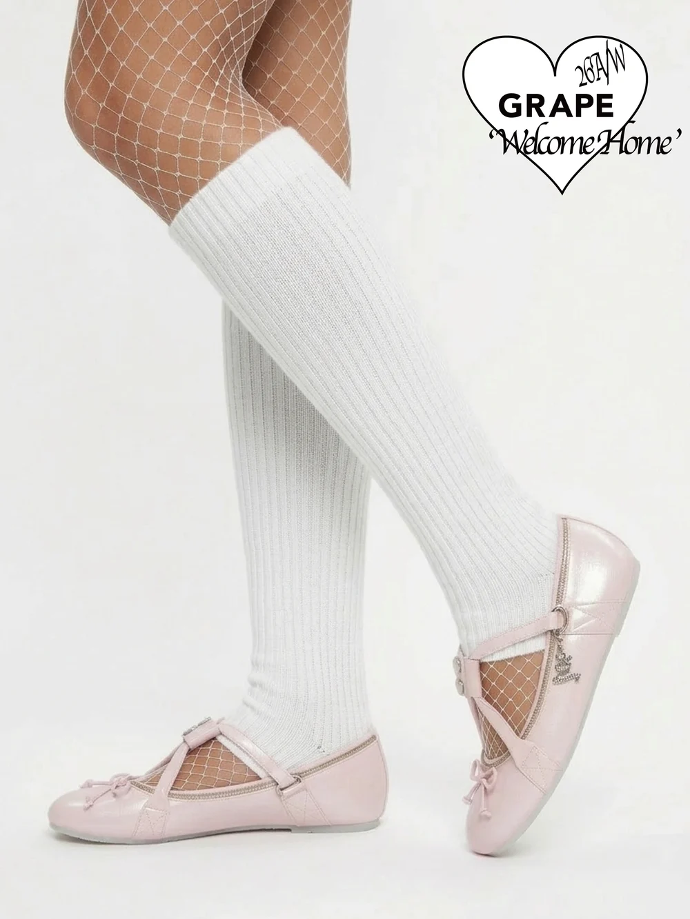 Ballet Flats "Baggie" Pink