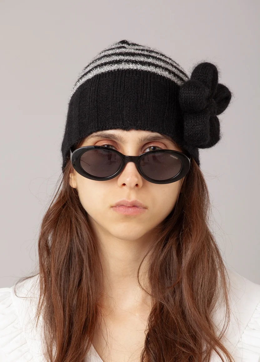 Belle Striped Beanie